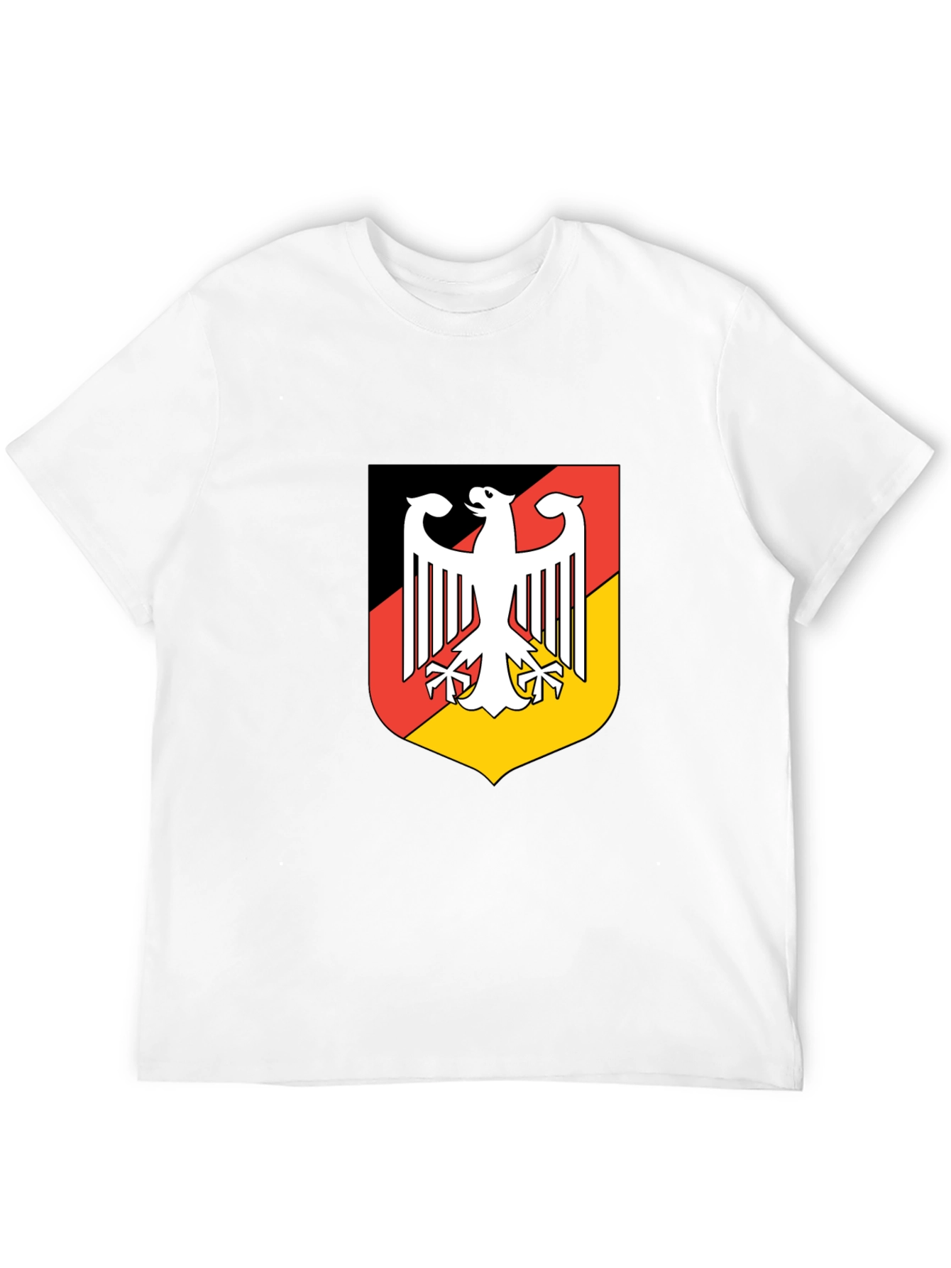 German Coat of Arms Graphic Black T-Shirt