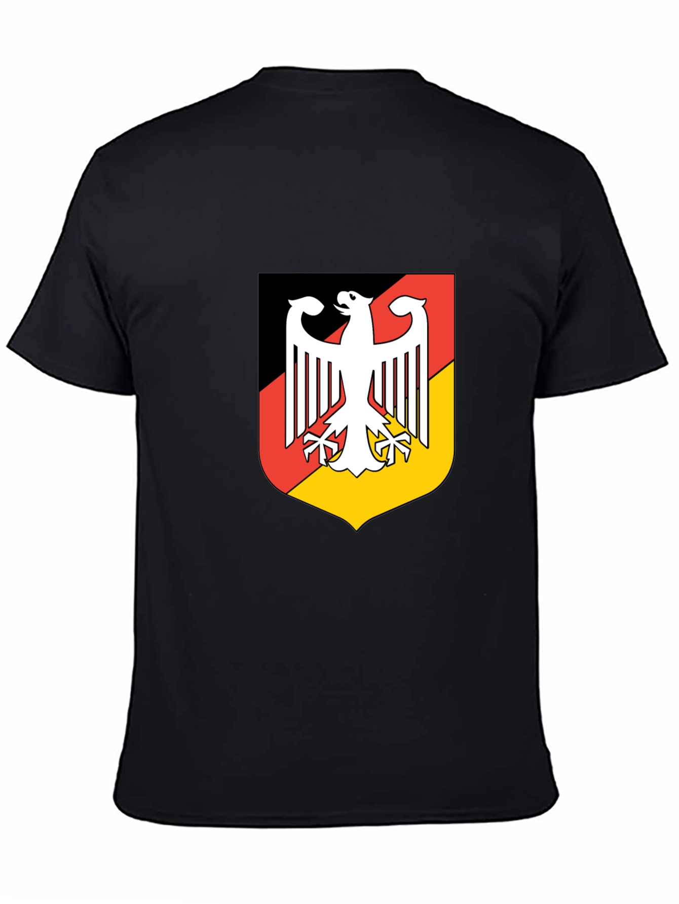 German Coat of Arms Graphic Black T-Shirt