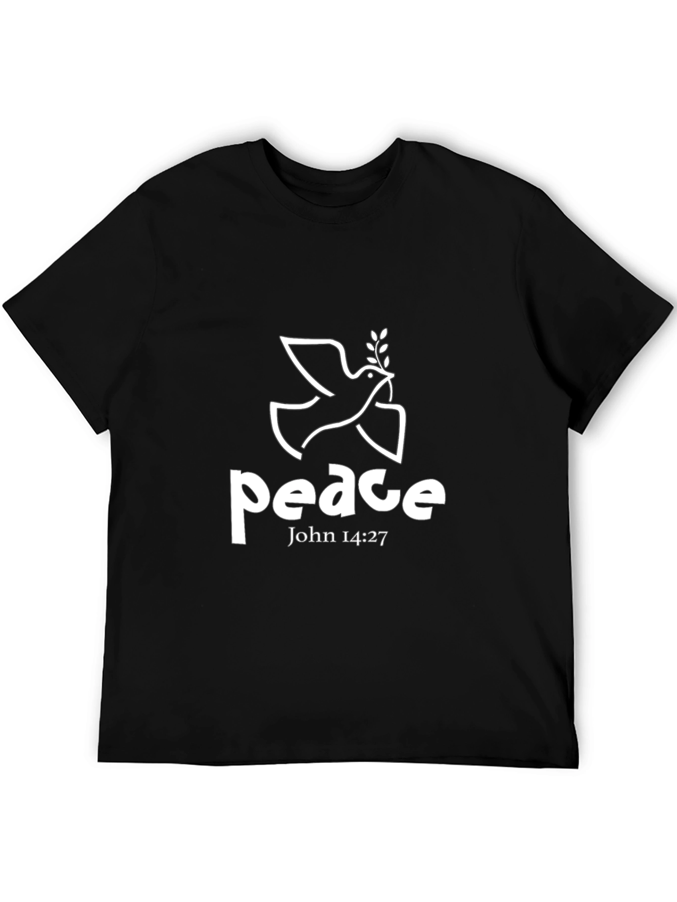 Peace Dove T-Shirt - John 14:27 Christian Tee