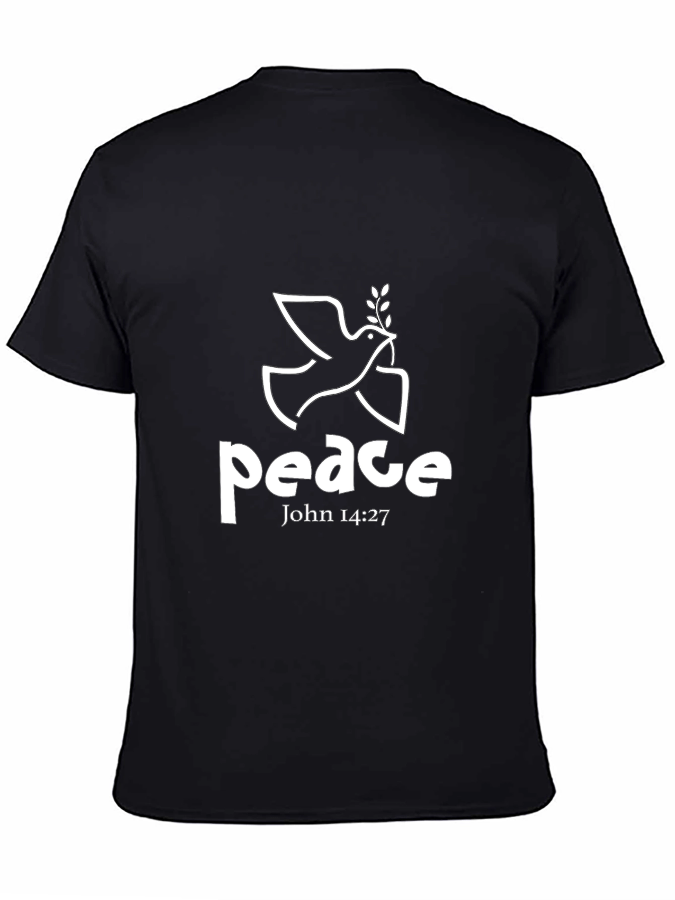 Peace Dove T-Shirt - John 14:27 Christian Tee