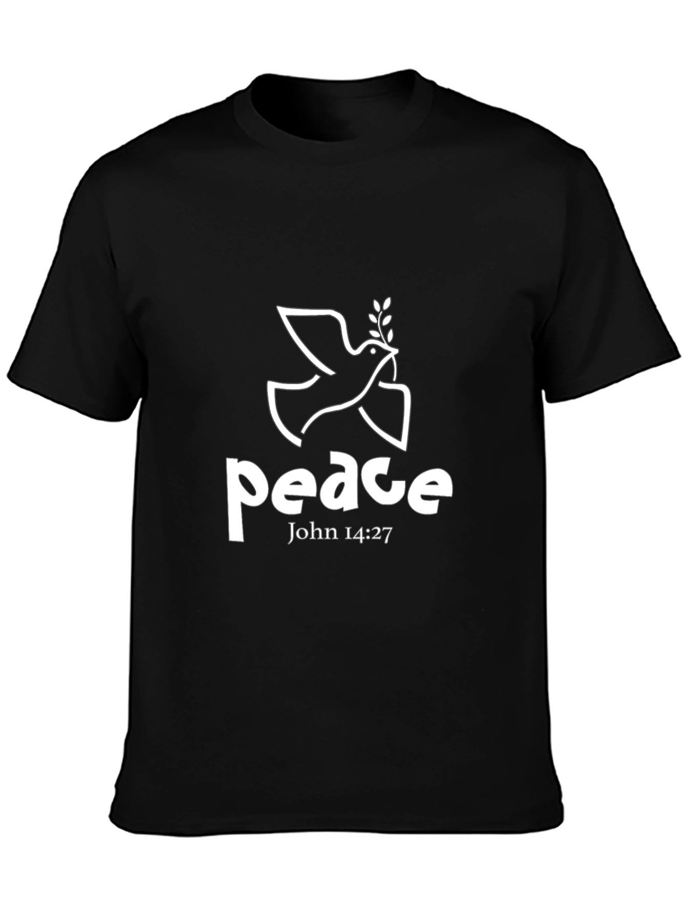 Peace Dove T-Shirt - John 14:27 Christian Tee