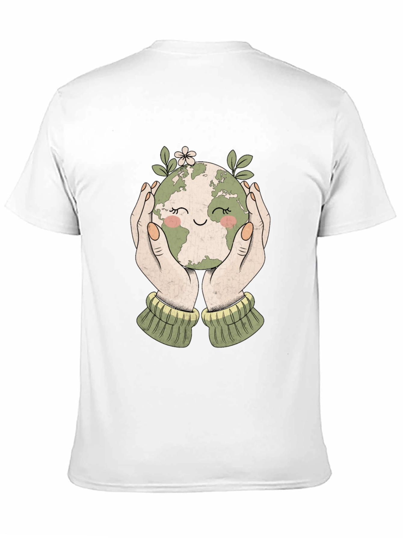 Earth Hug T-Shirt: Eco-Friendly Design