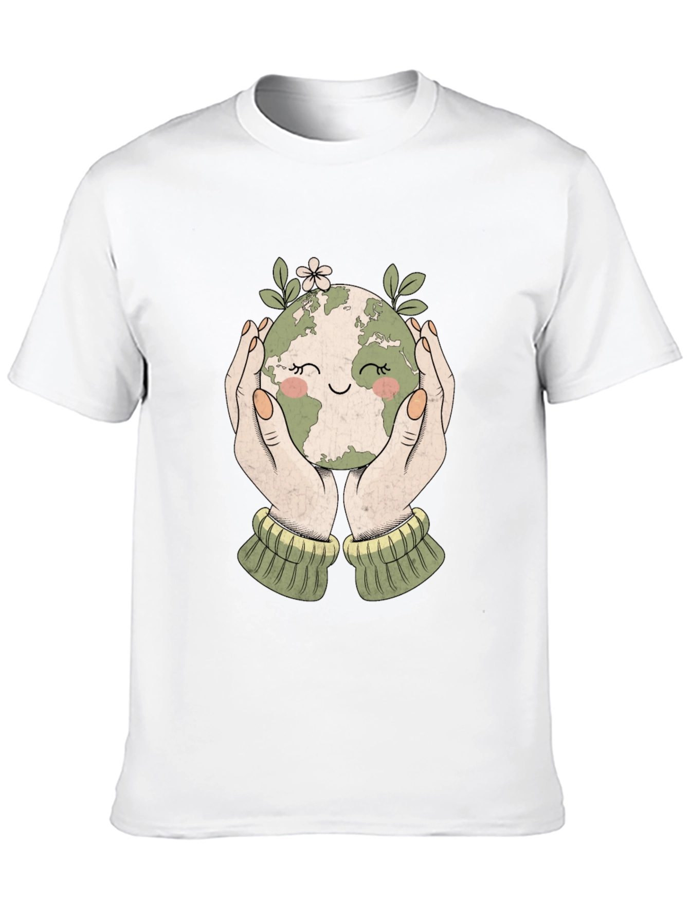 Earth Hug T-Shirt: Eco-Friendly Design