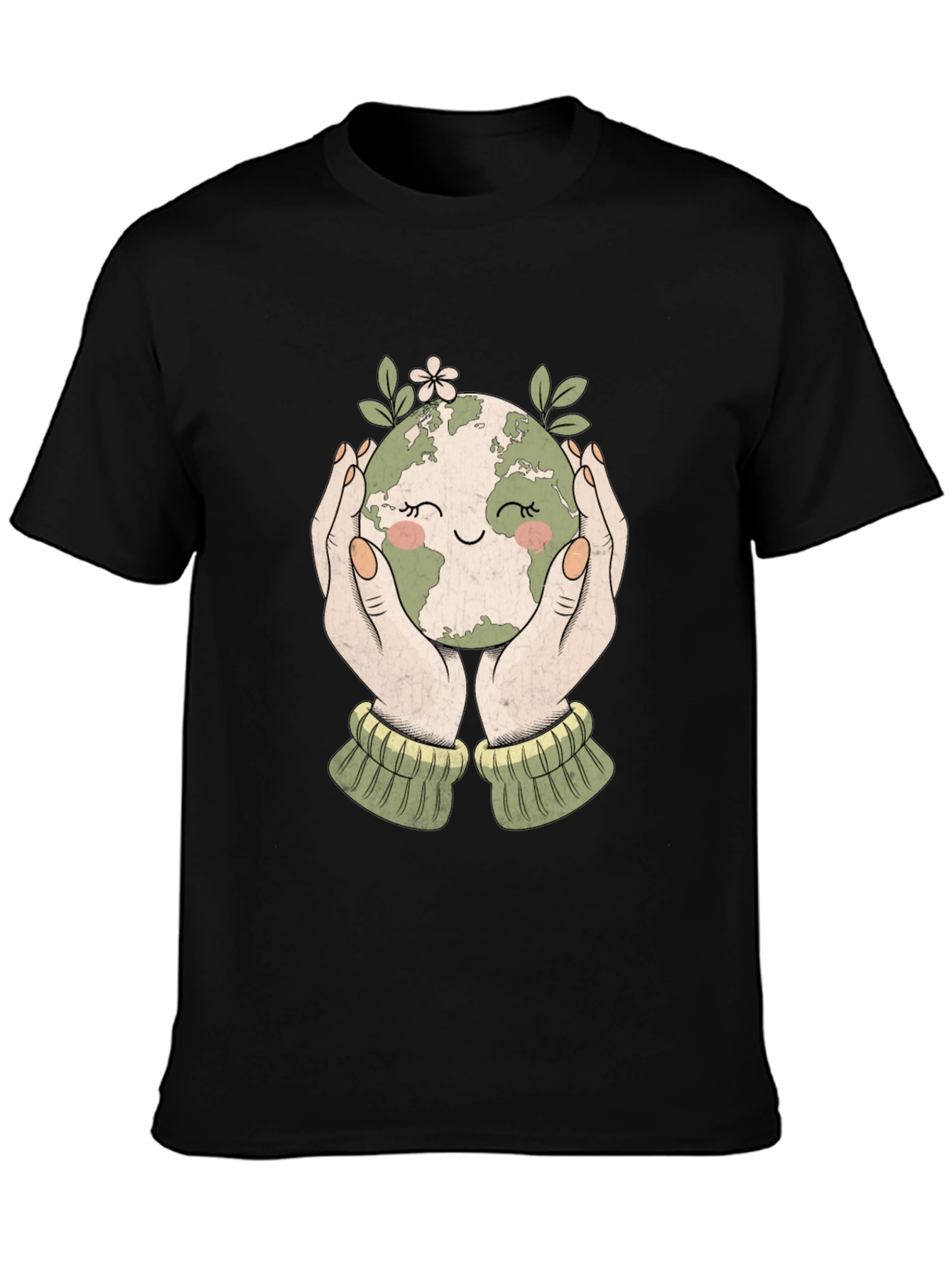 Earth Hug T-Shirt: Eco-Friendly Design