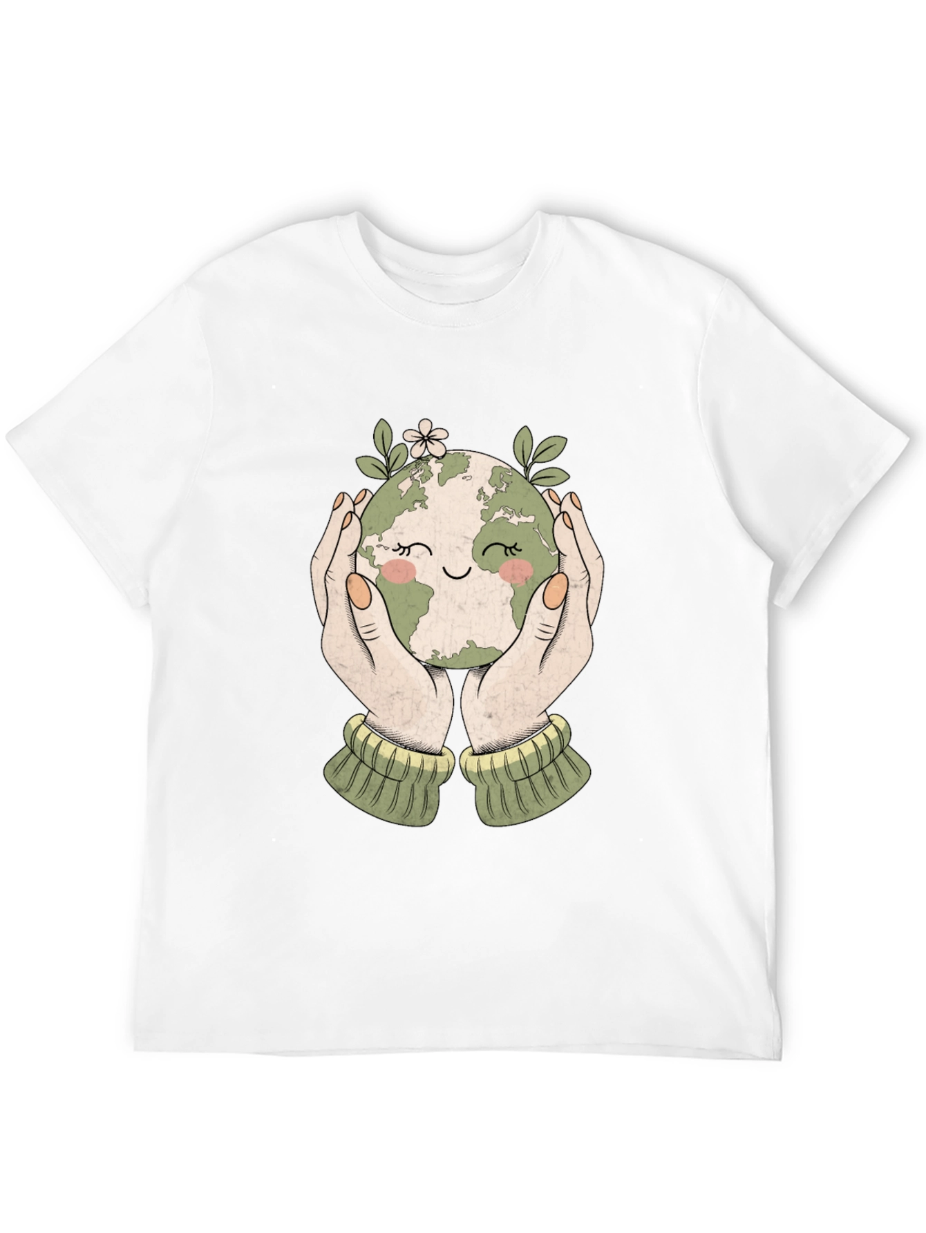 Earth Hug T-Shirt: Eco-Friendly Design