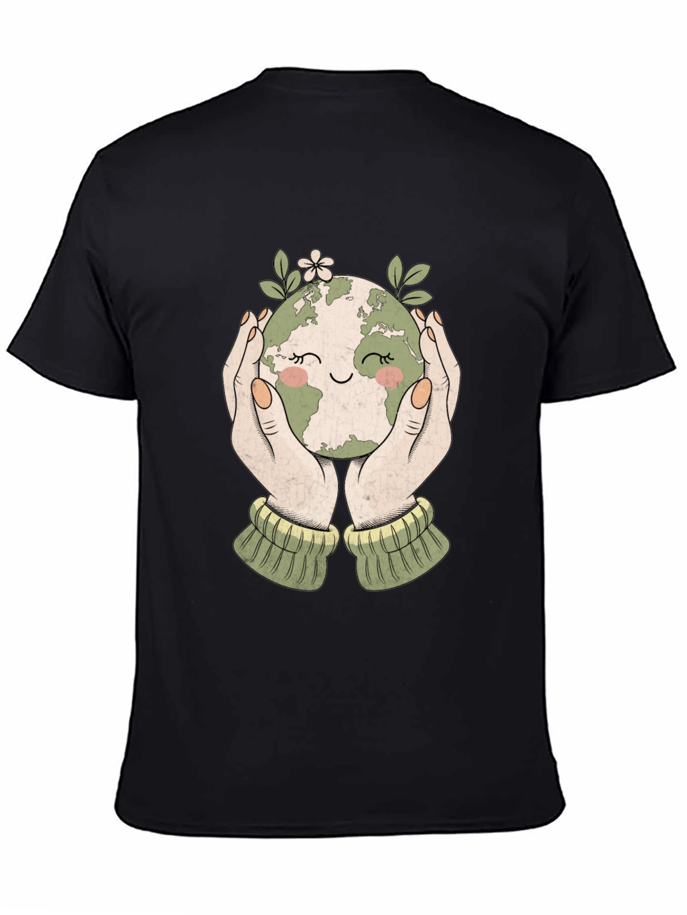 Earth Hug T-Shirt: Eco-Friendly Design
