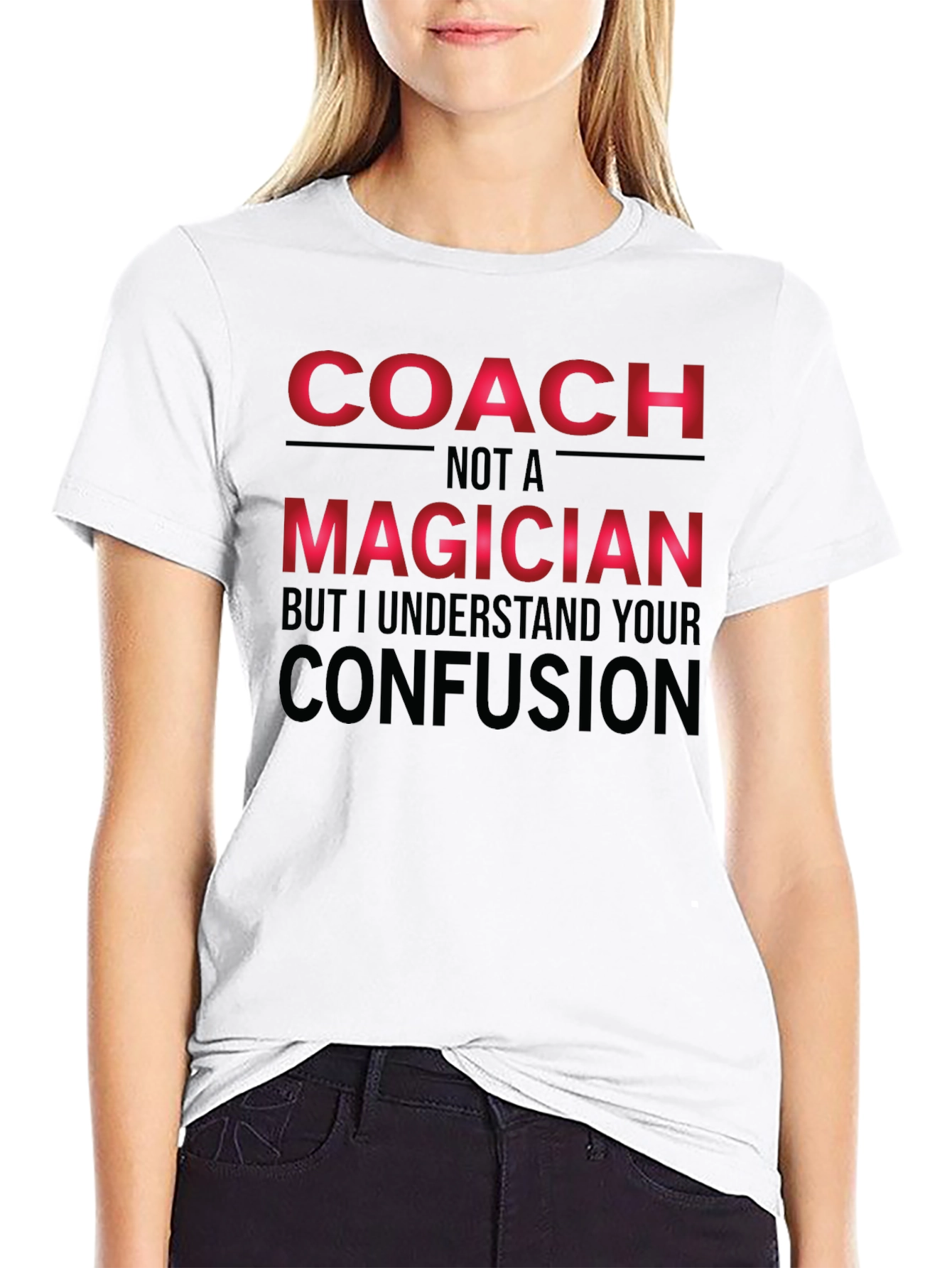 Coach Not a Magician Graphic Tee