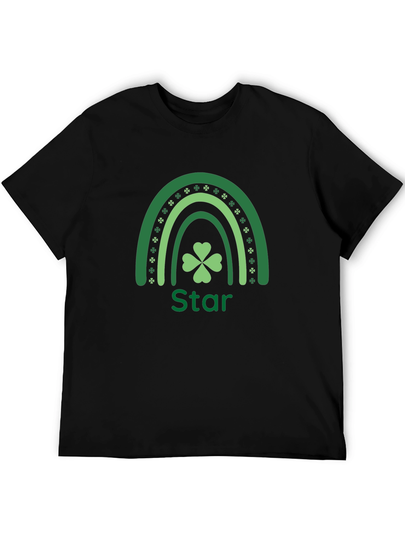 Lucky Shamrock Star St. Patricks Day T-Shirt