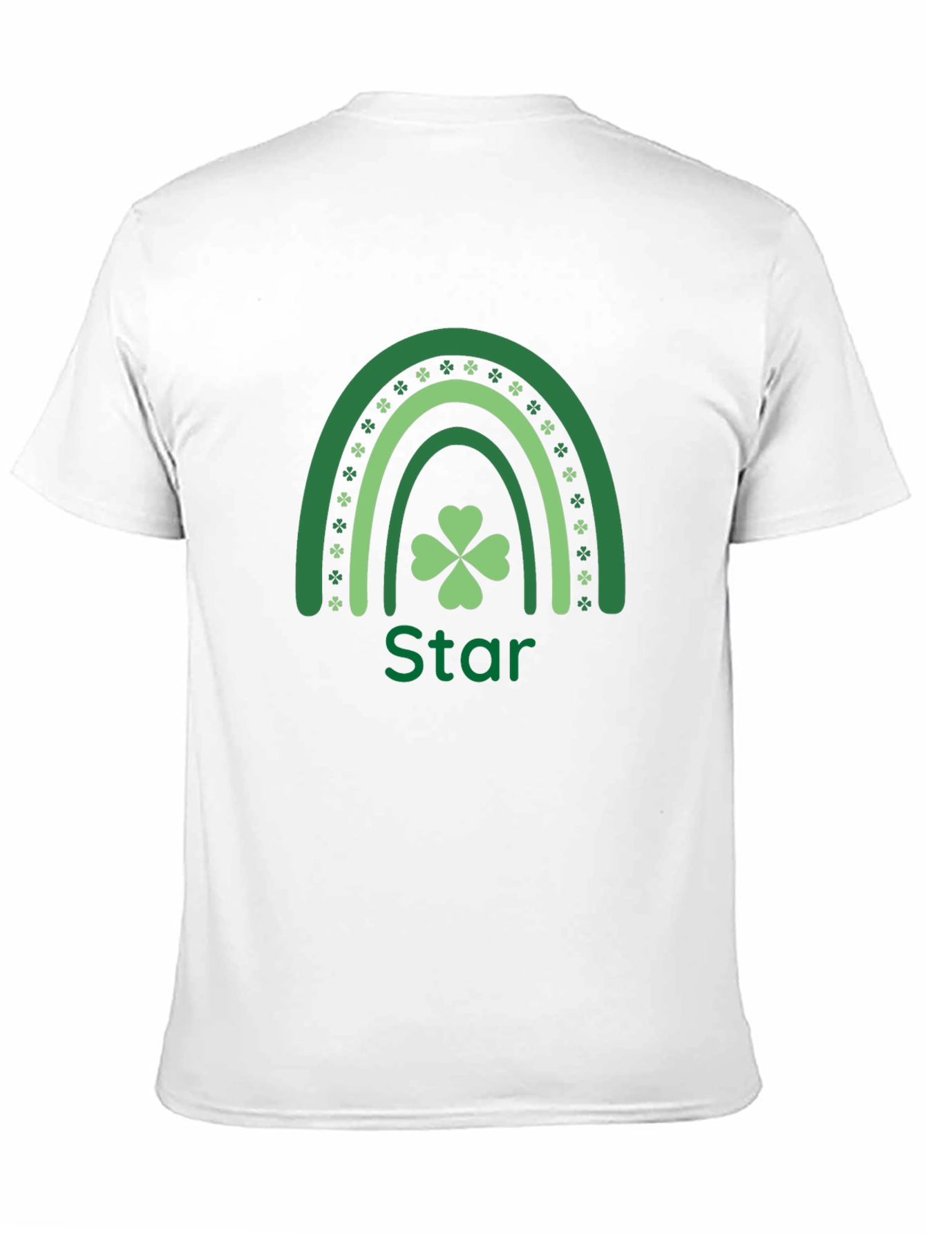 Lucky Shamrock Star St. Patricks Day T-Shirt