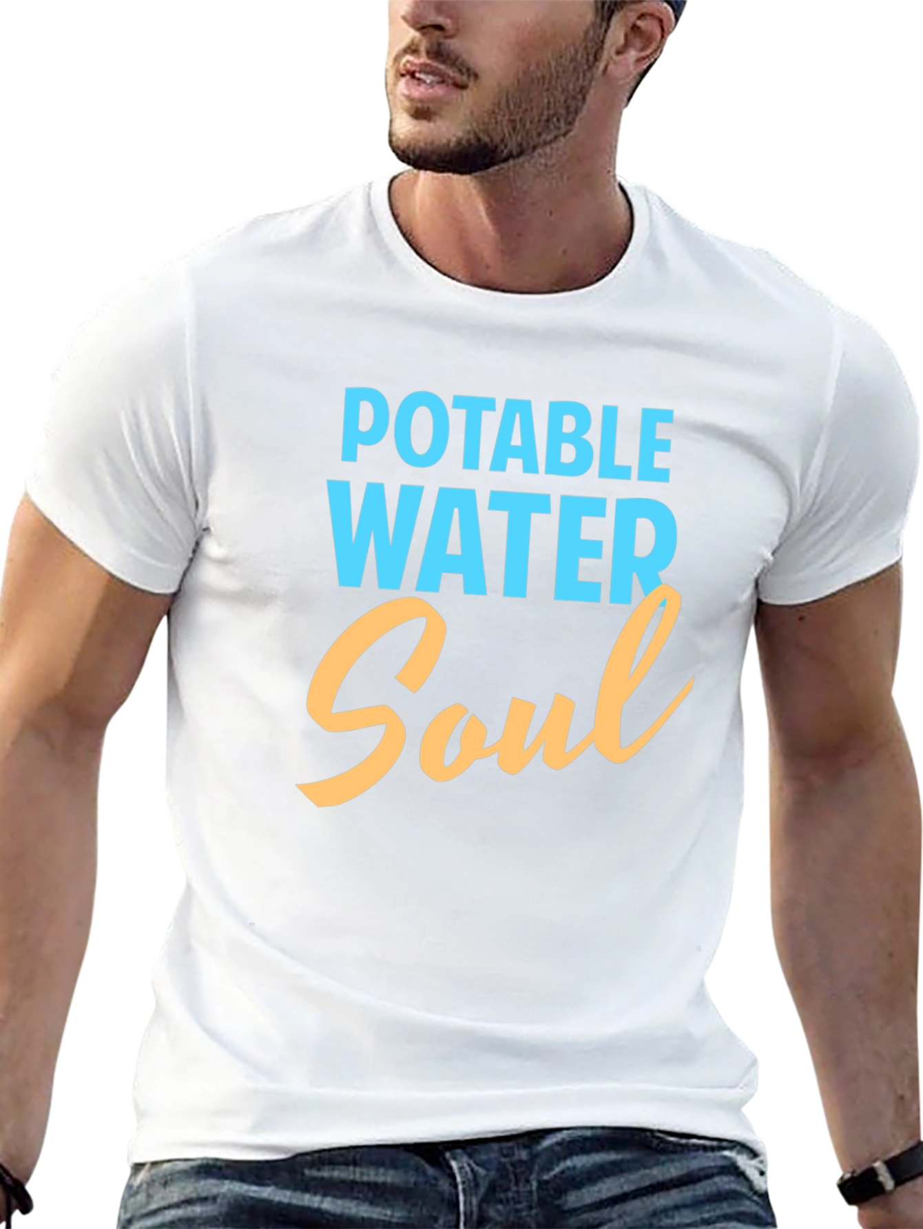 Potable Water Soul Black T-Shirt