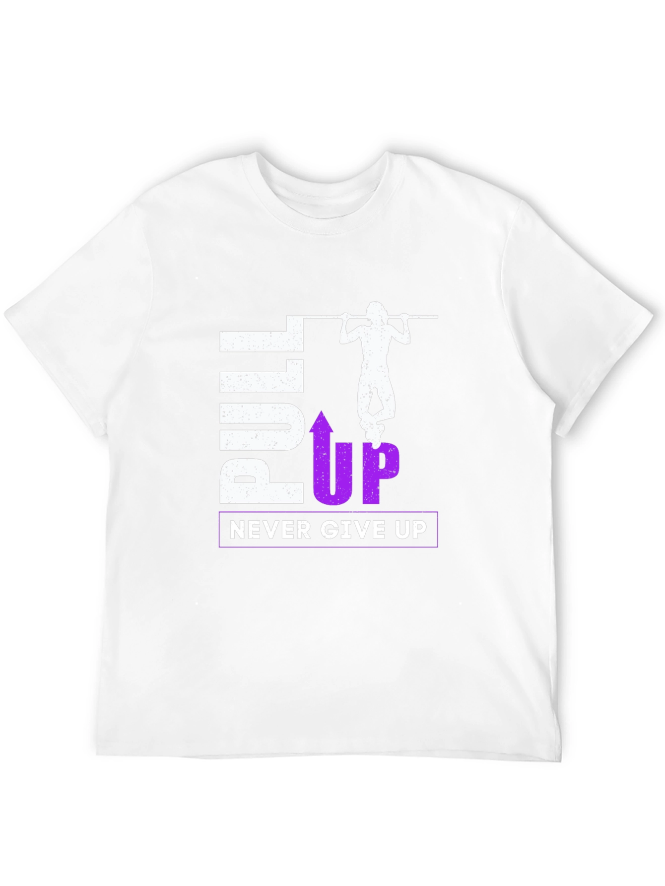 Pull Up Never Give Up Graphic T-Shirt
