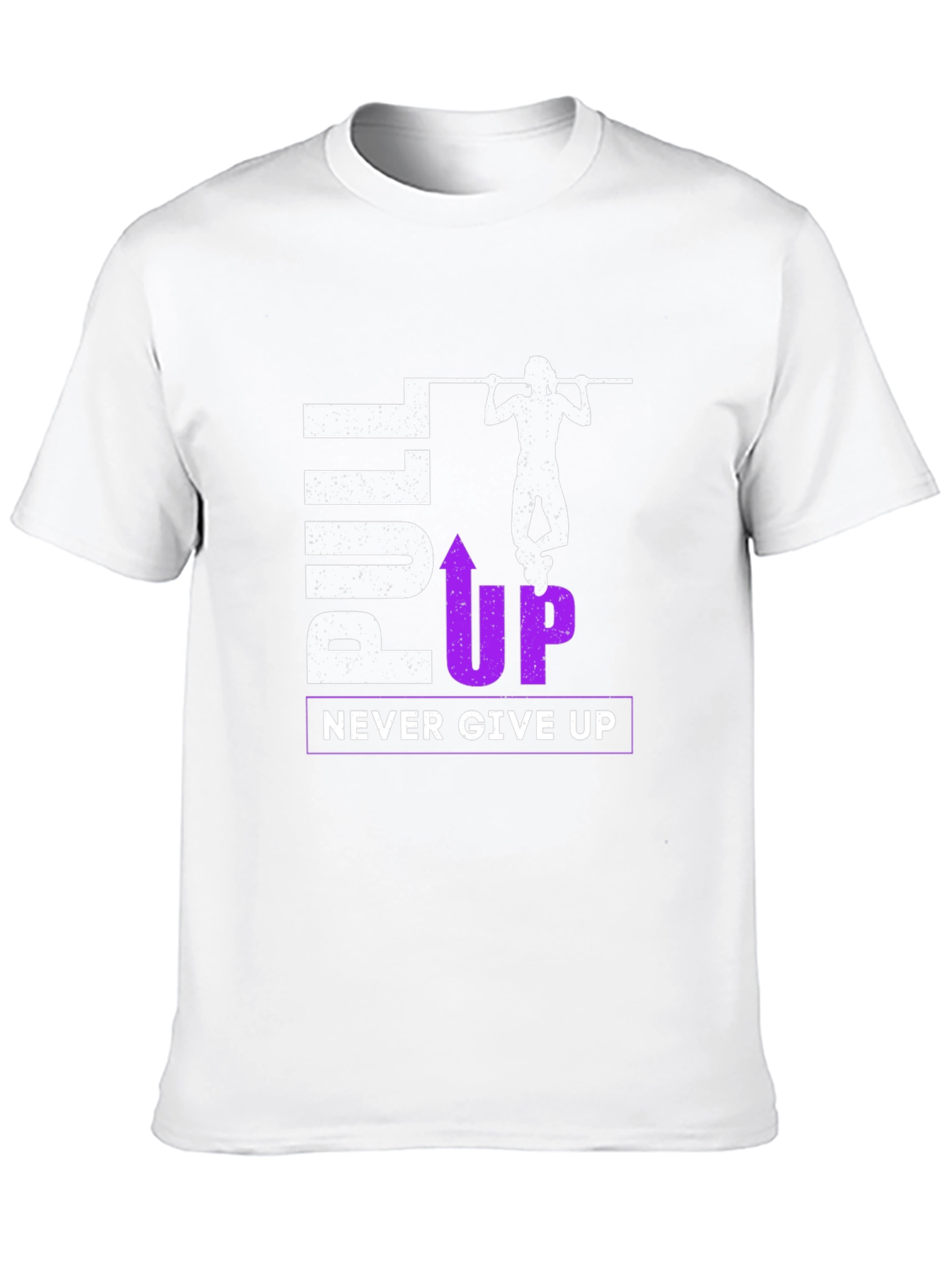 Pull Up Never Give Up Graphic T-Shirt
