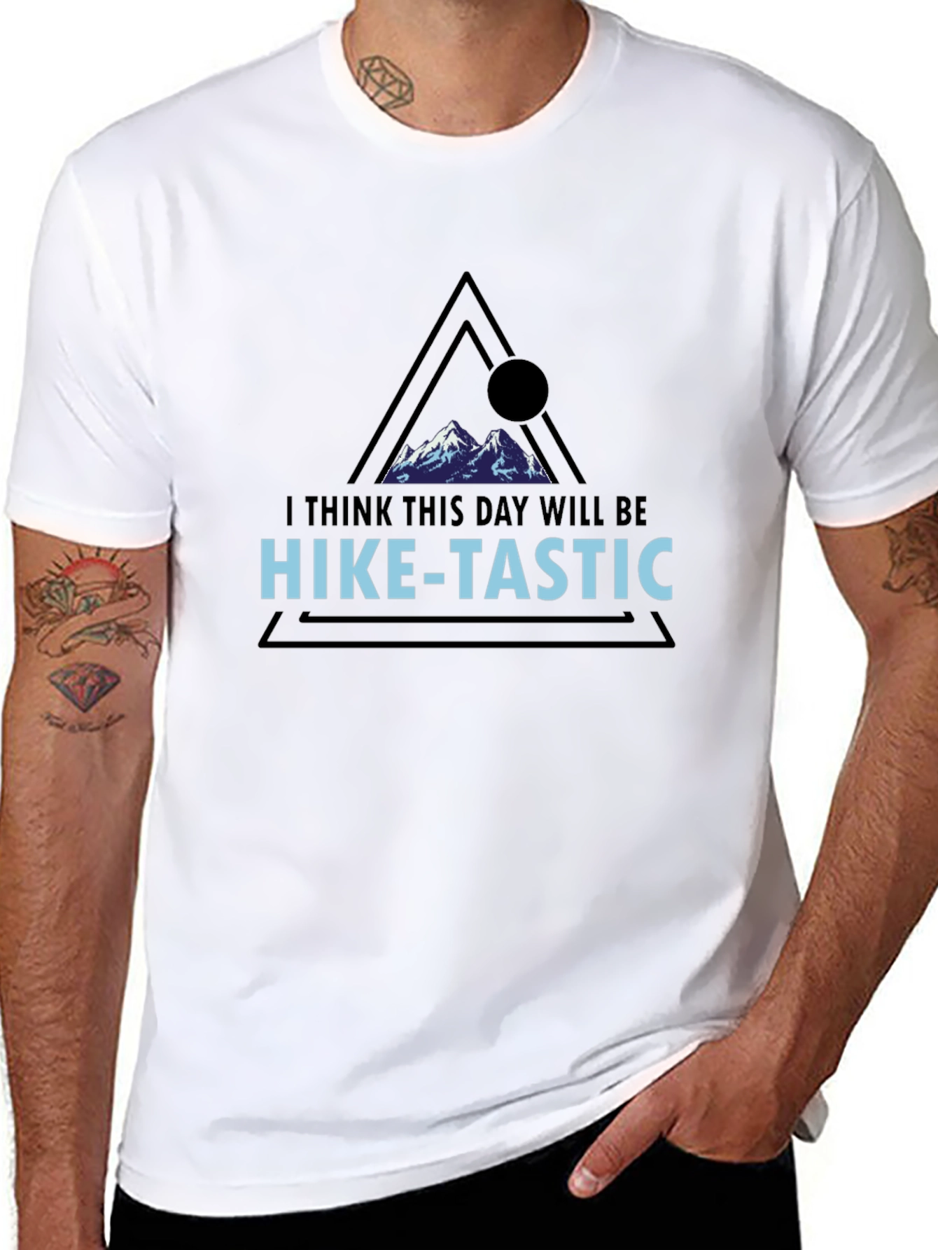Hike-Tastic Black Graphic Tee