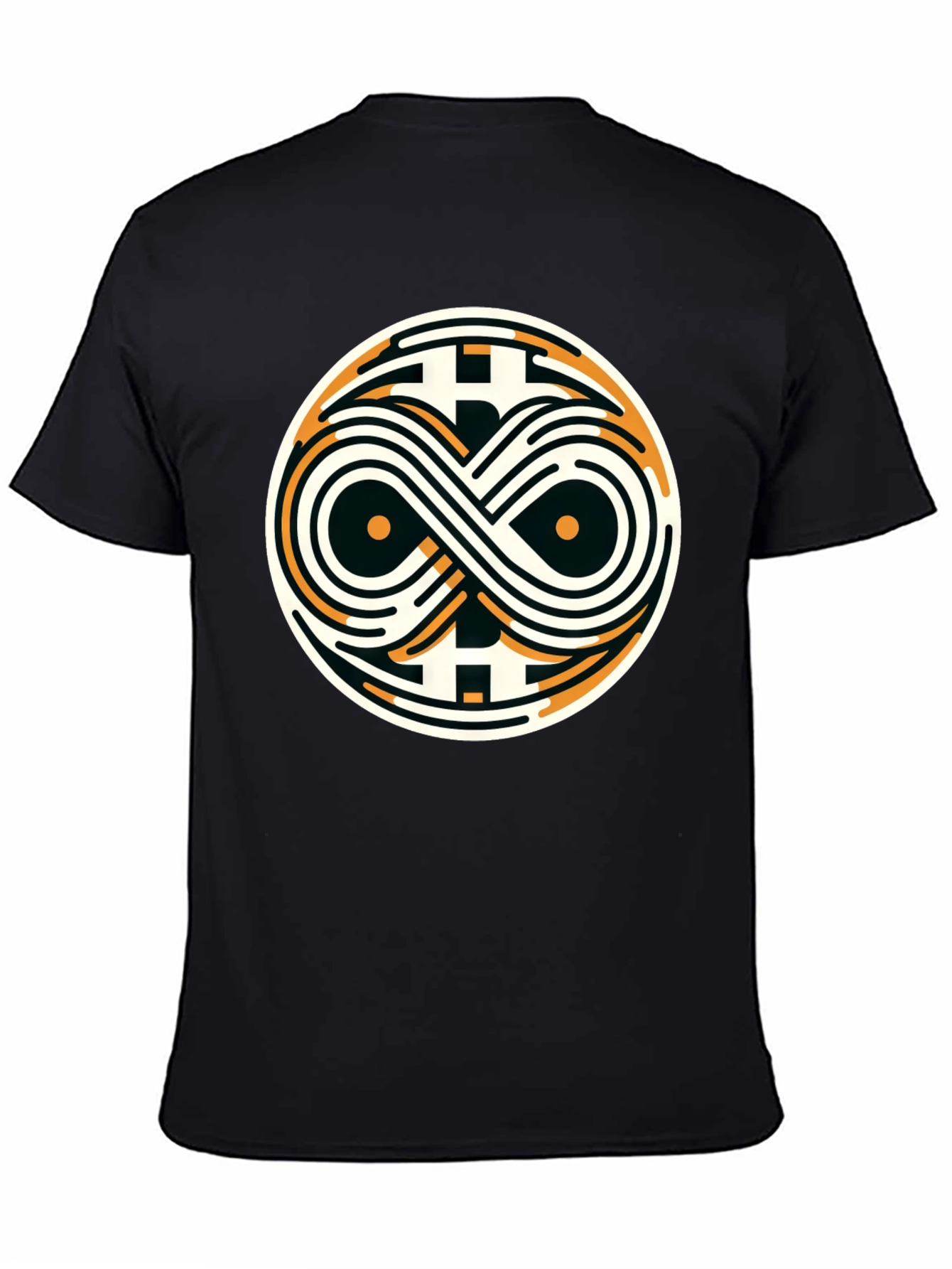 Bitcoin Infinity Symbol Graphic Tee - Crypto Style