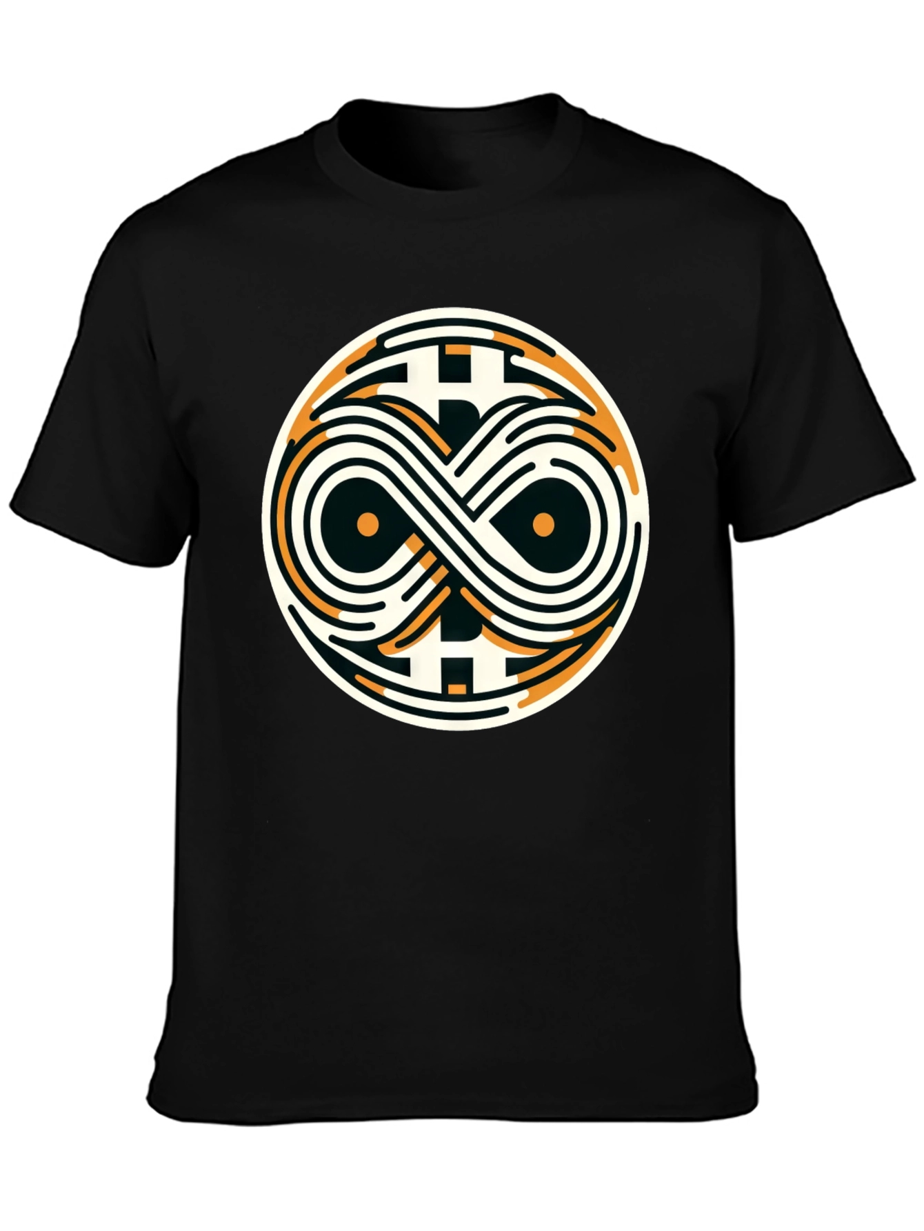 Bitcoin Infinity Symbol Graphic Tee - Crypto Style