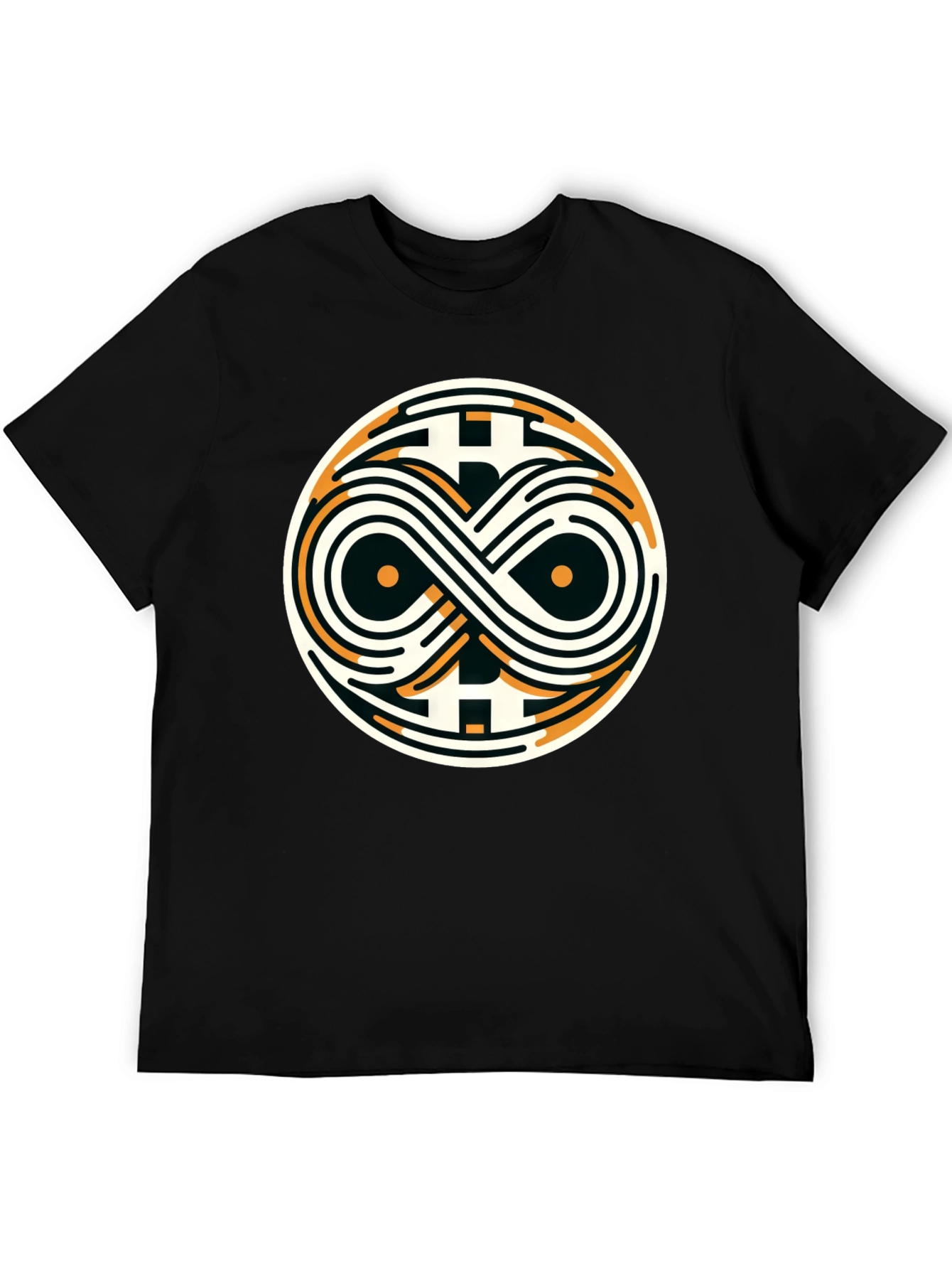 Bitcoin Infinity Symbol Graphic Tee - Crypto Style
