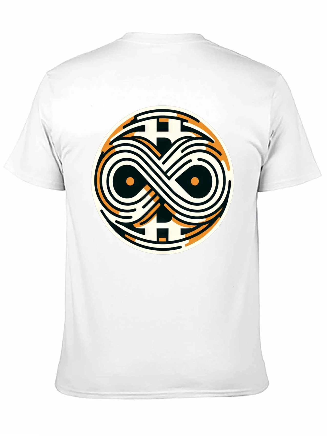 Bitcoin Infinity Symbol Graphic Tee - Crypto Style