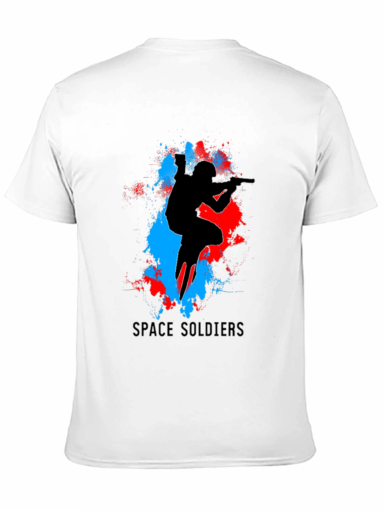 Space Soldiers Graphic Tee - Black
