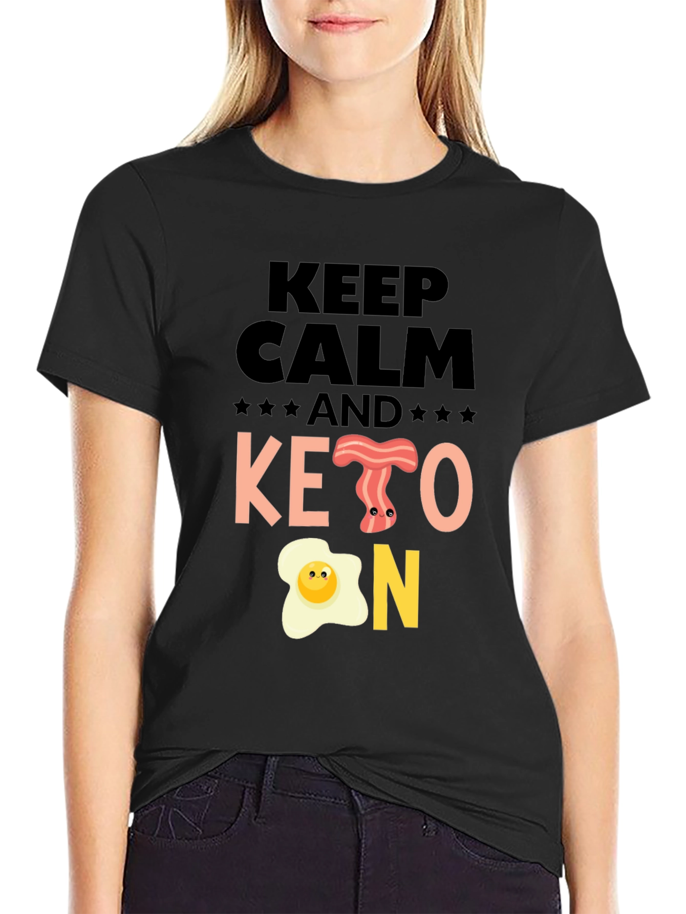Keep Calm and Keto On T-Shirt