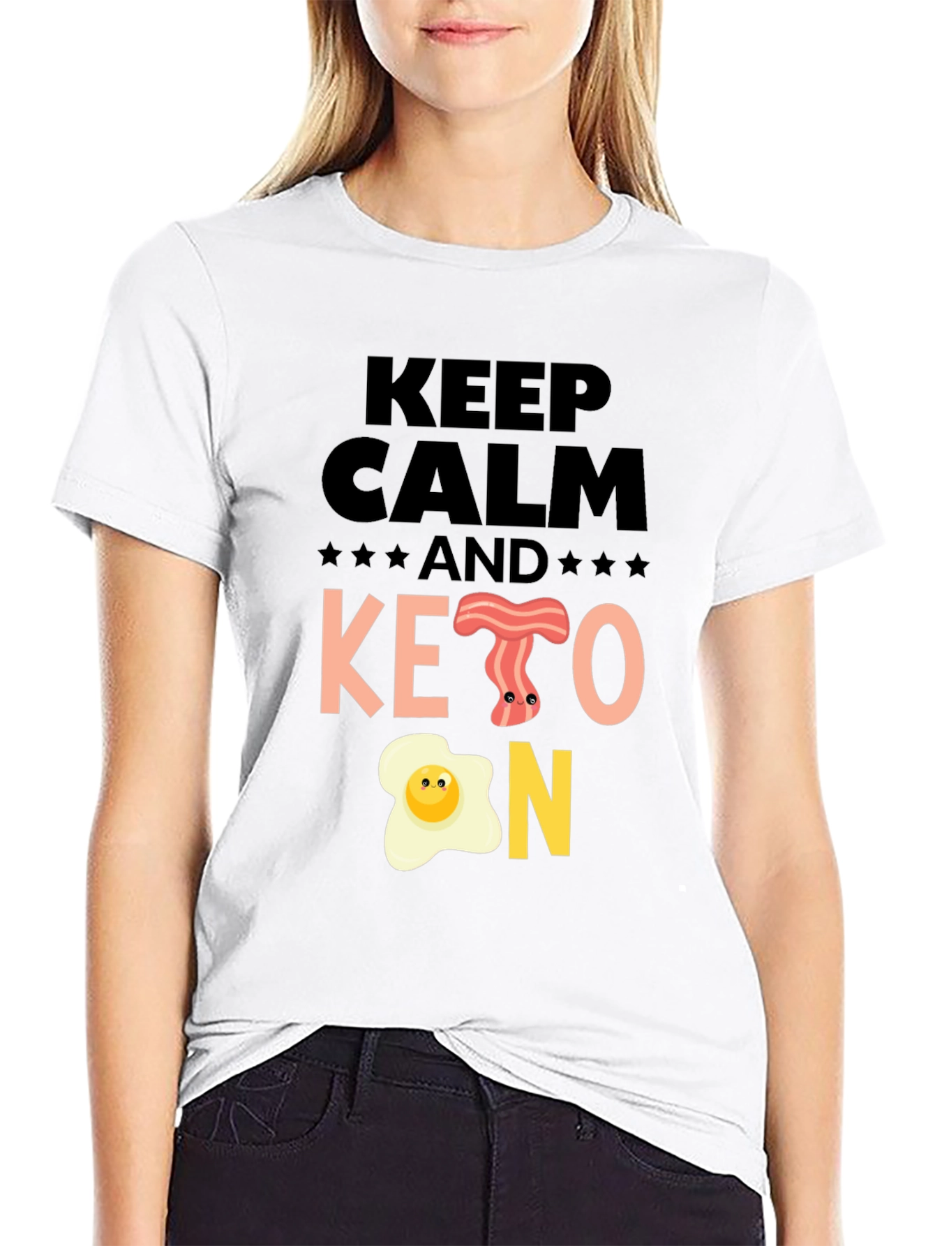 Keep Calm and Keto On T-Shirt