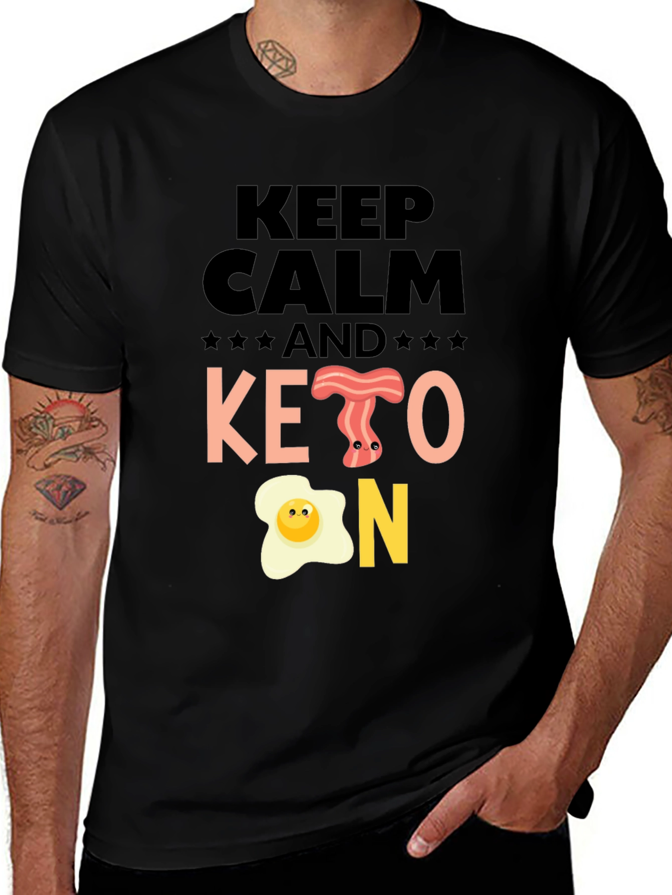Keep Calm and Keto On T-Shirt