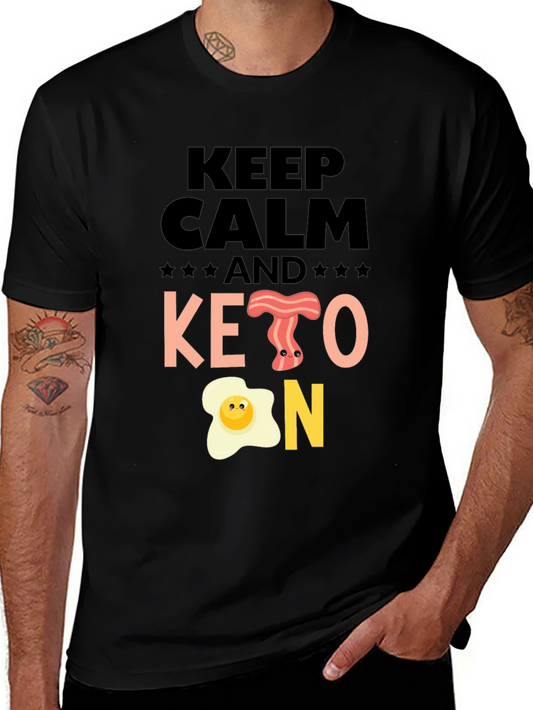 Keep Calm and Keto On T-Shirt