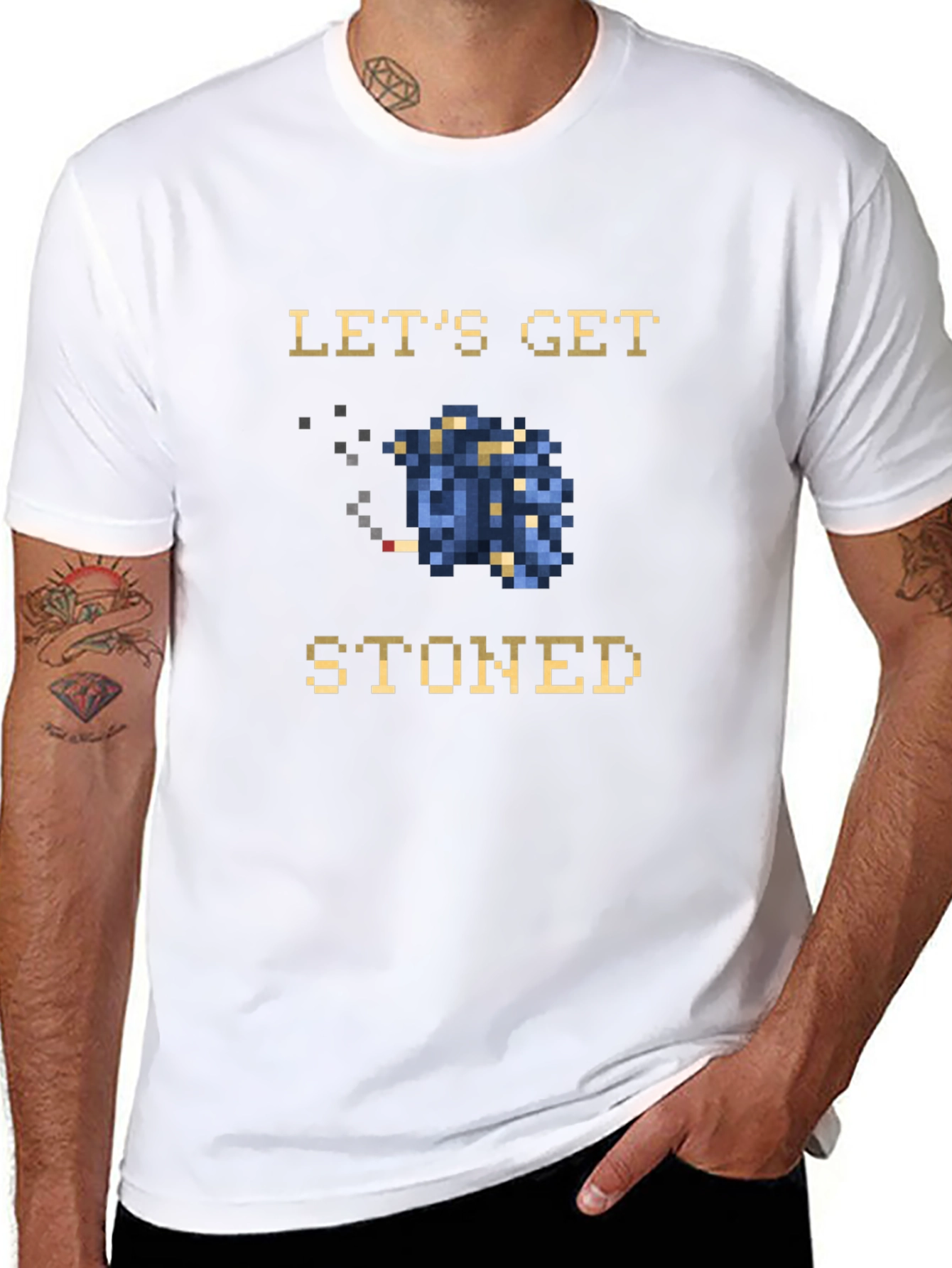 Lets Get Stoned Graphic Tee