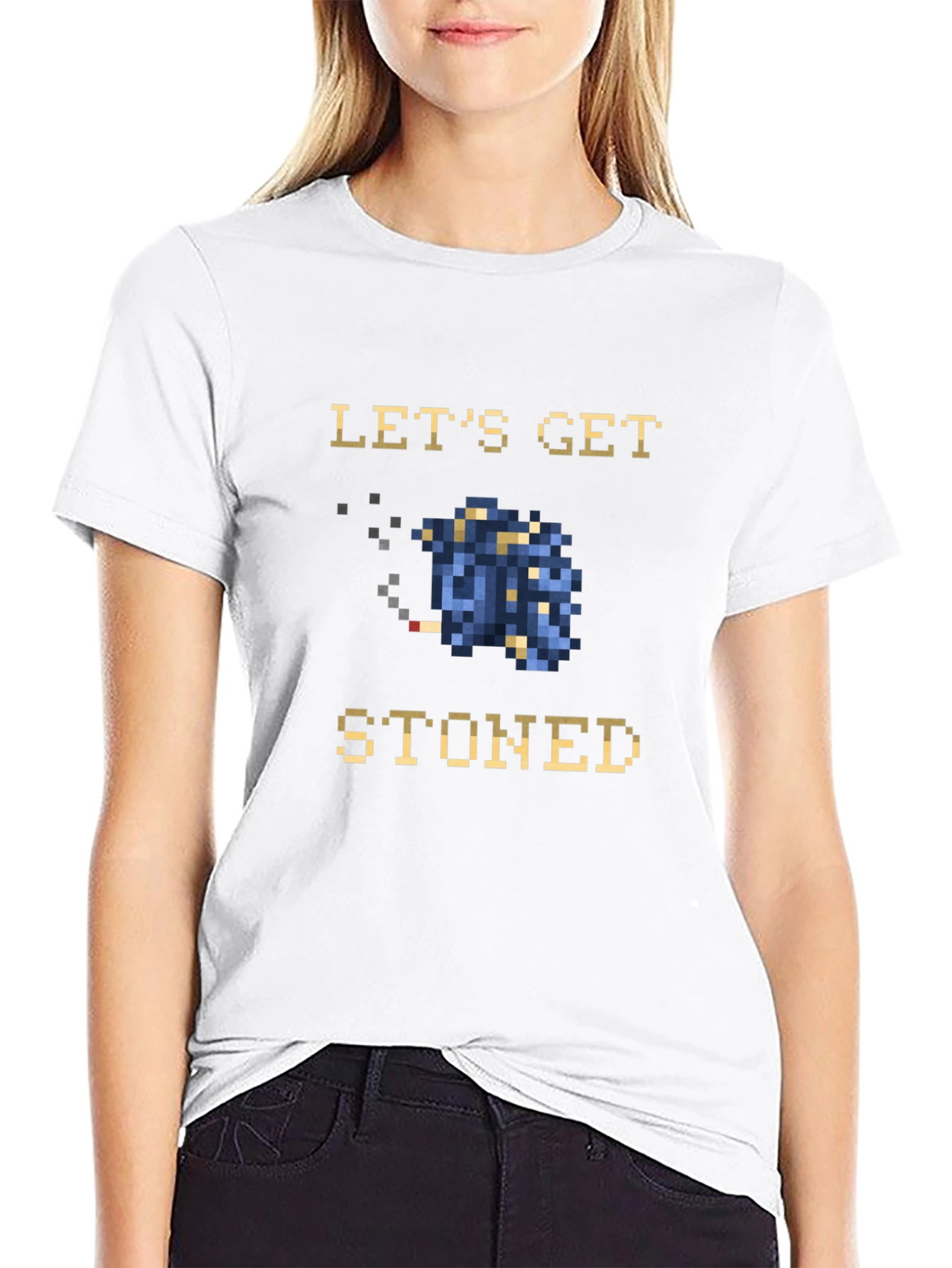 Lets Get Stoned Graphic Tee