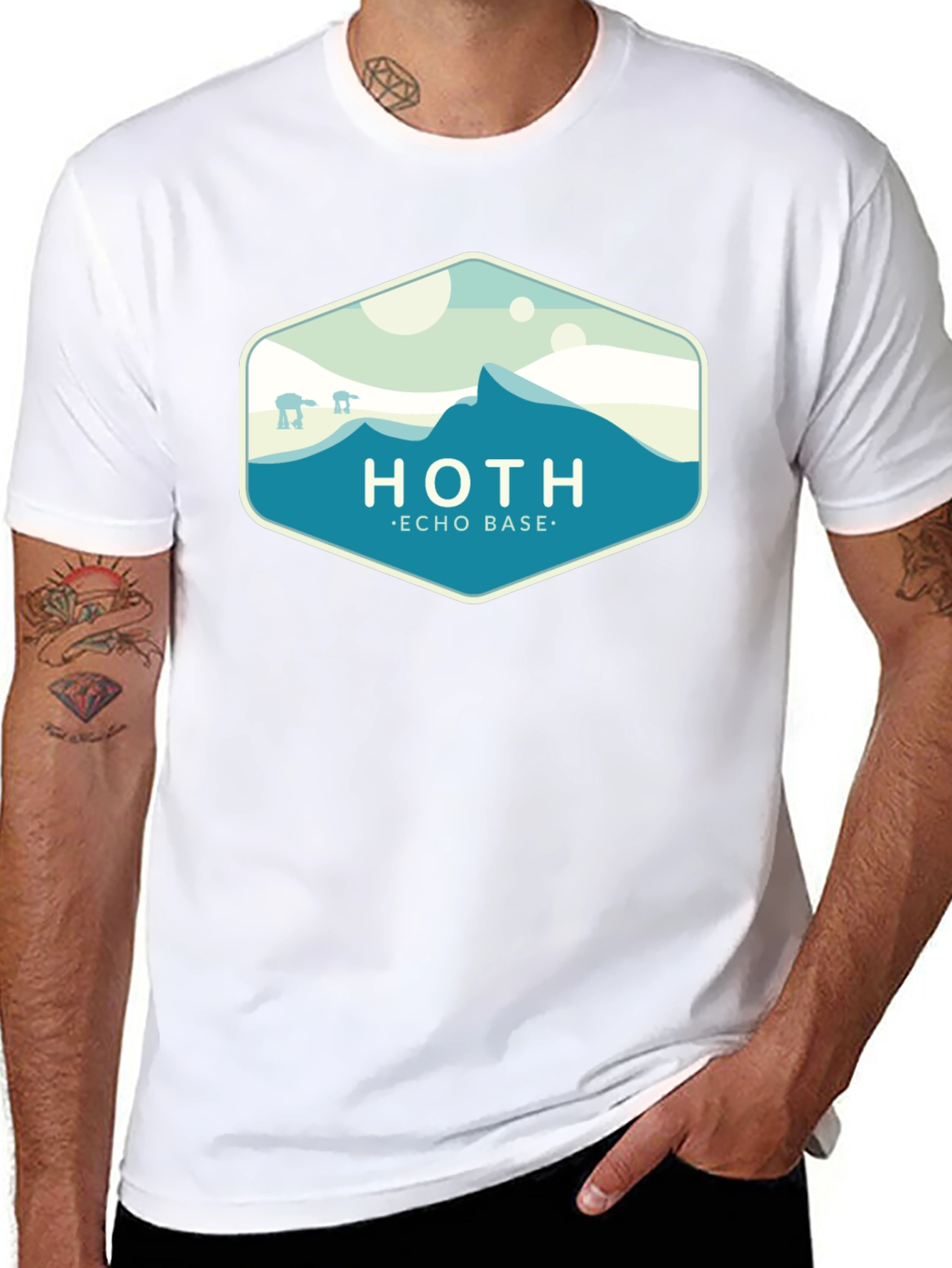 Hoth Echo Base Star Wars Graphic T-Shirt