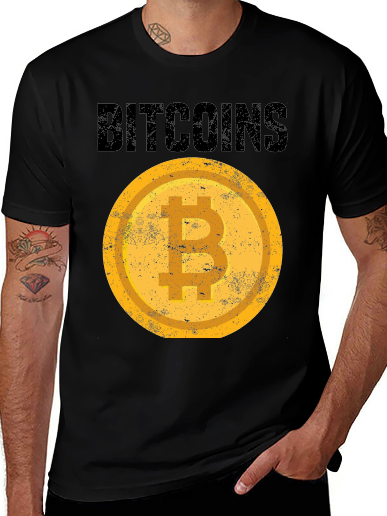 Bitcoin Graphic Tee - Crypto Fan Apparel