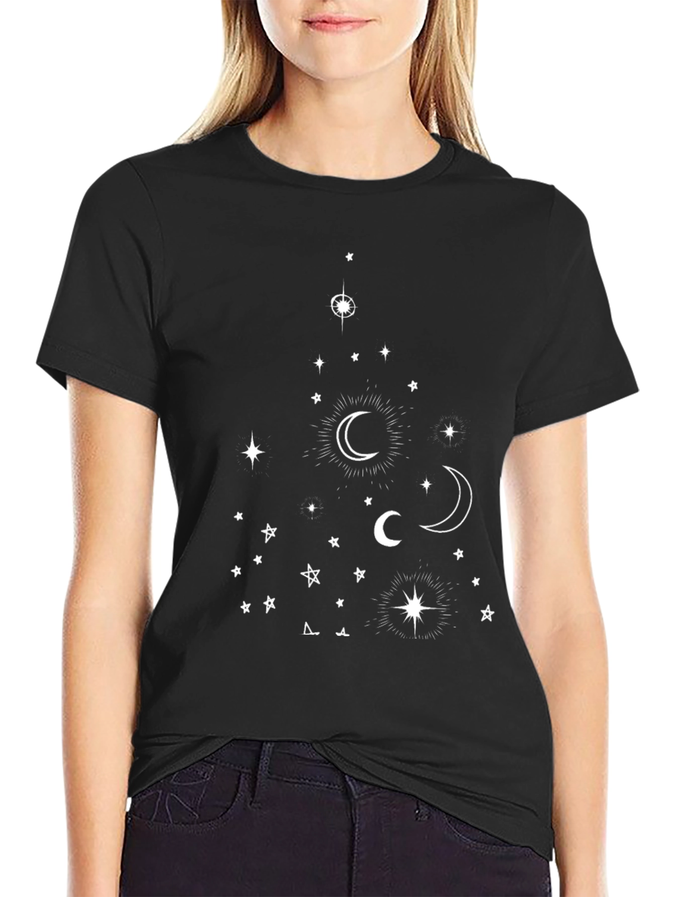 Celestial Dream T-Shirt - Starry Night Design