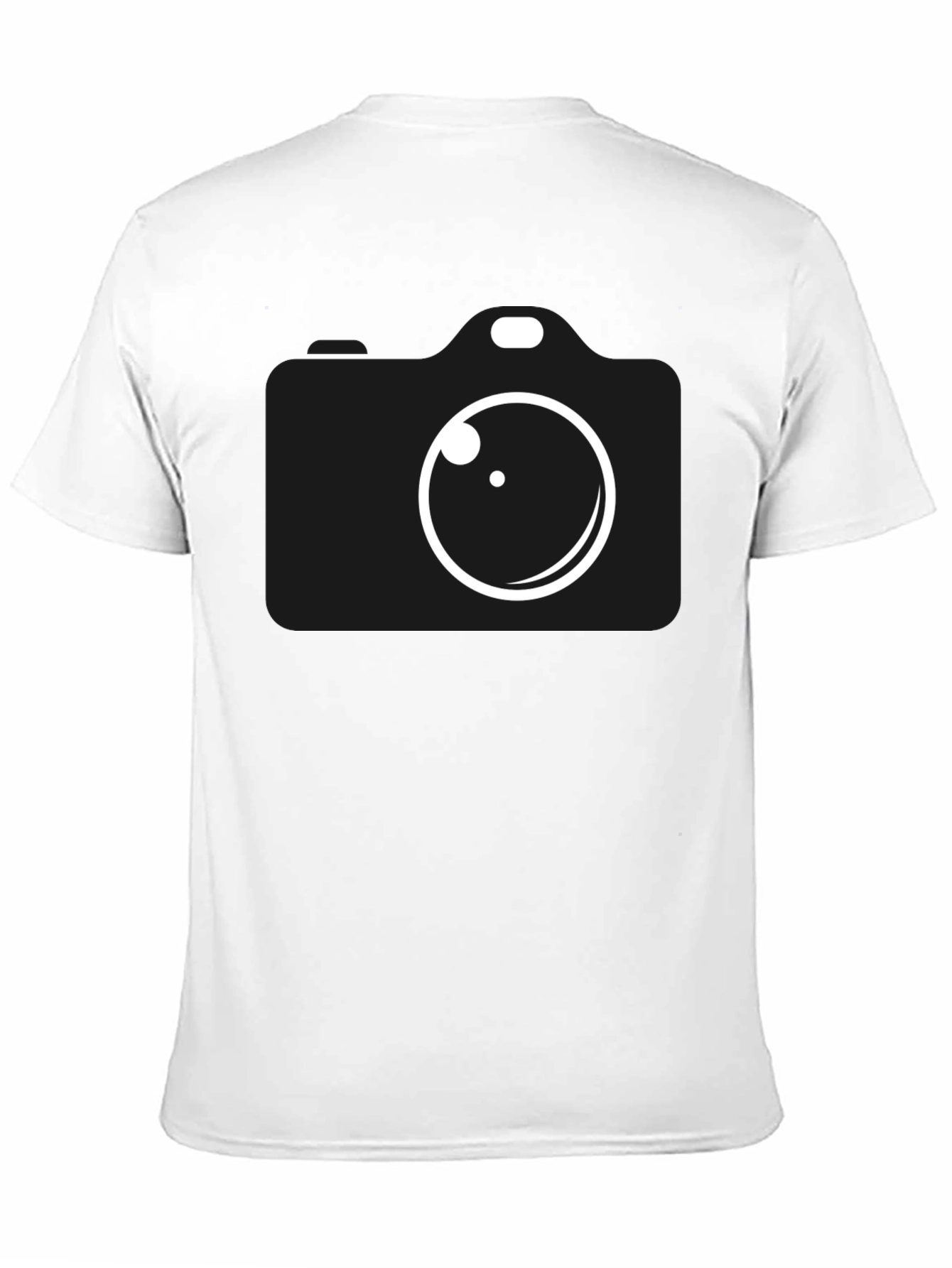 Black Camera Graphic Tee - Photographer T-Shirt