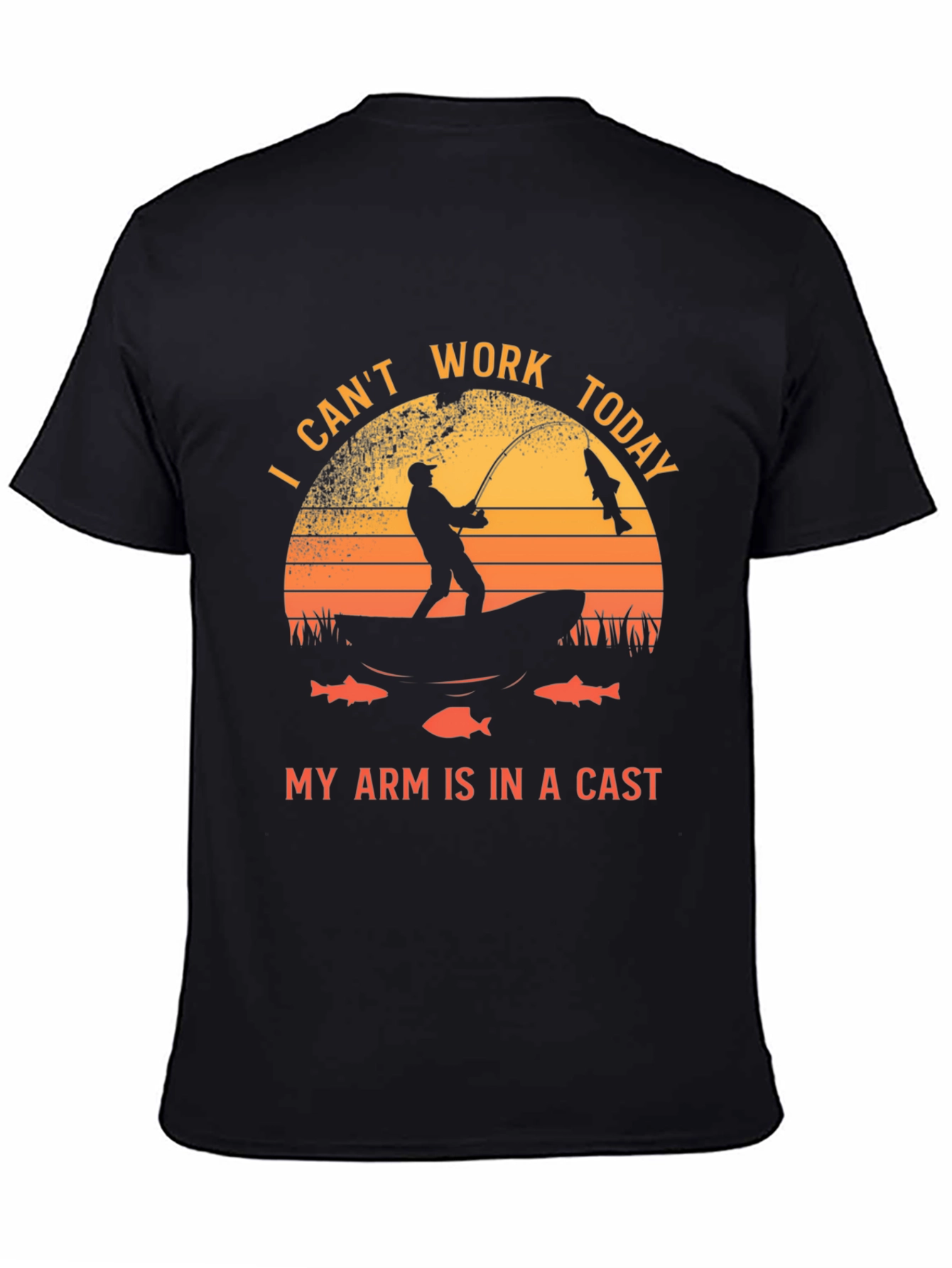 Fishing T-Shirt - I Cant Work Today