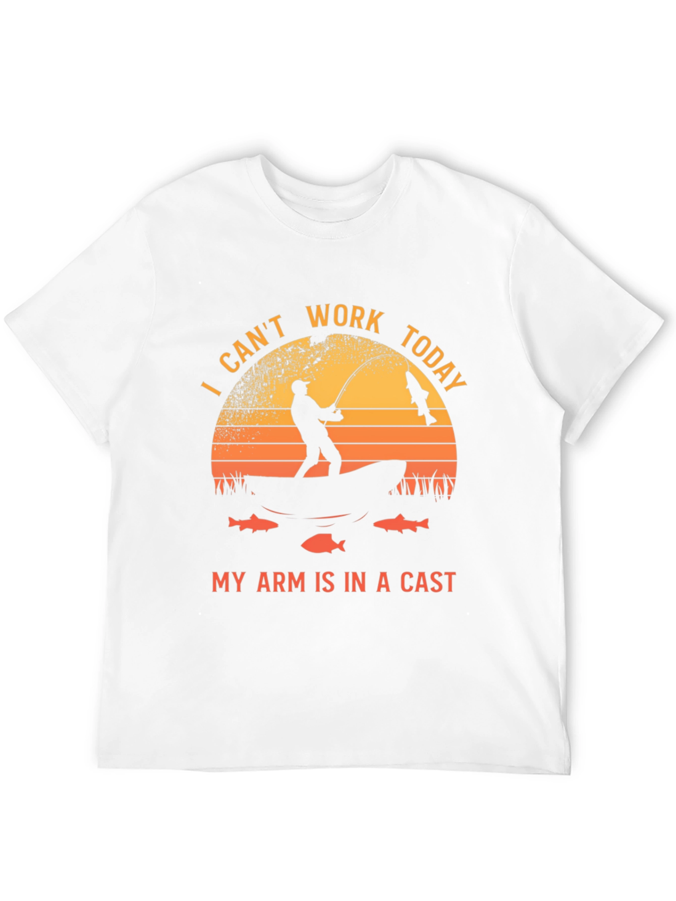Fishing T-Shirt - I Cant Work Today