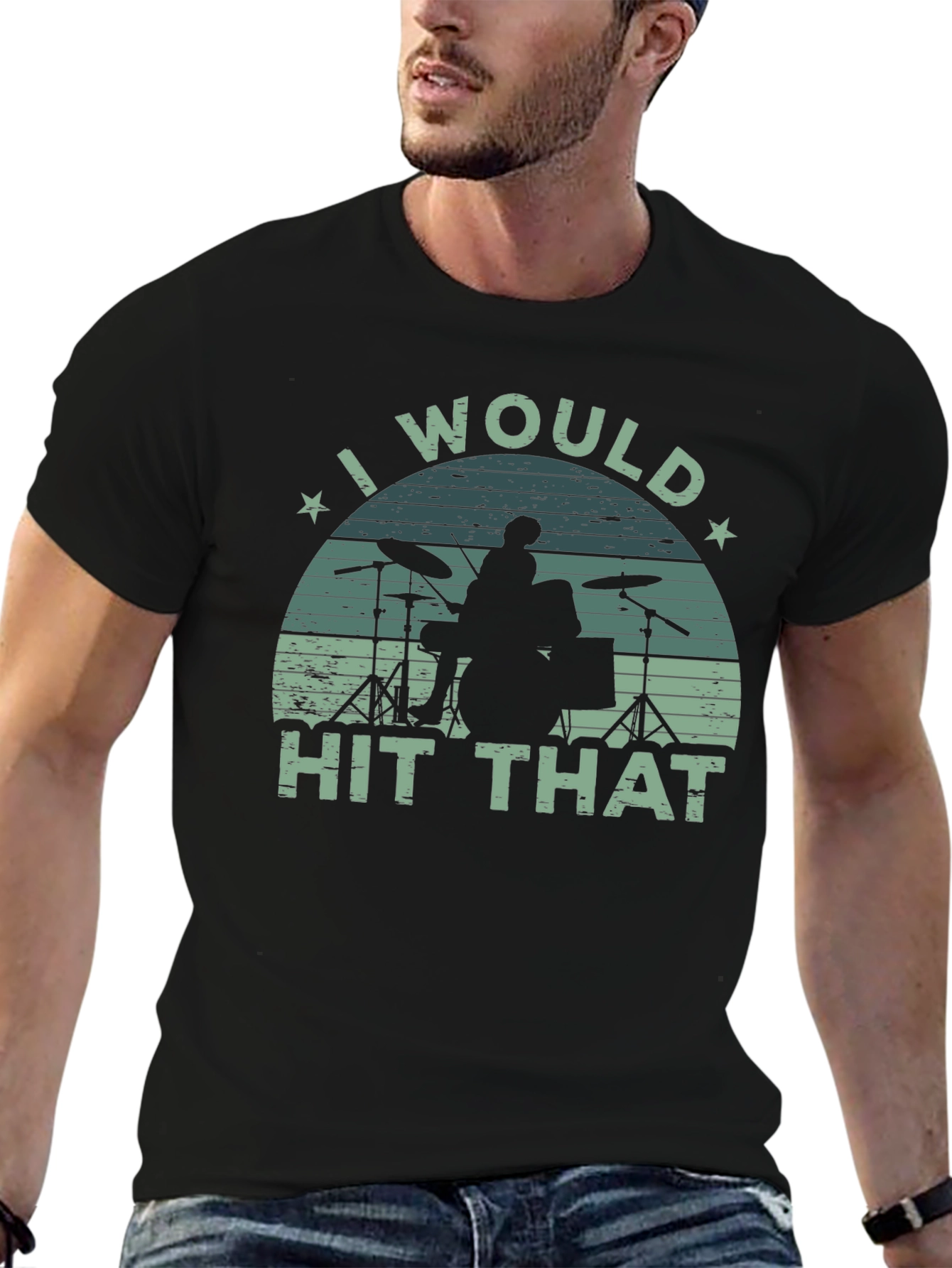 I Would Hit That Drummer Graphic Tee