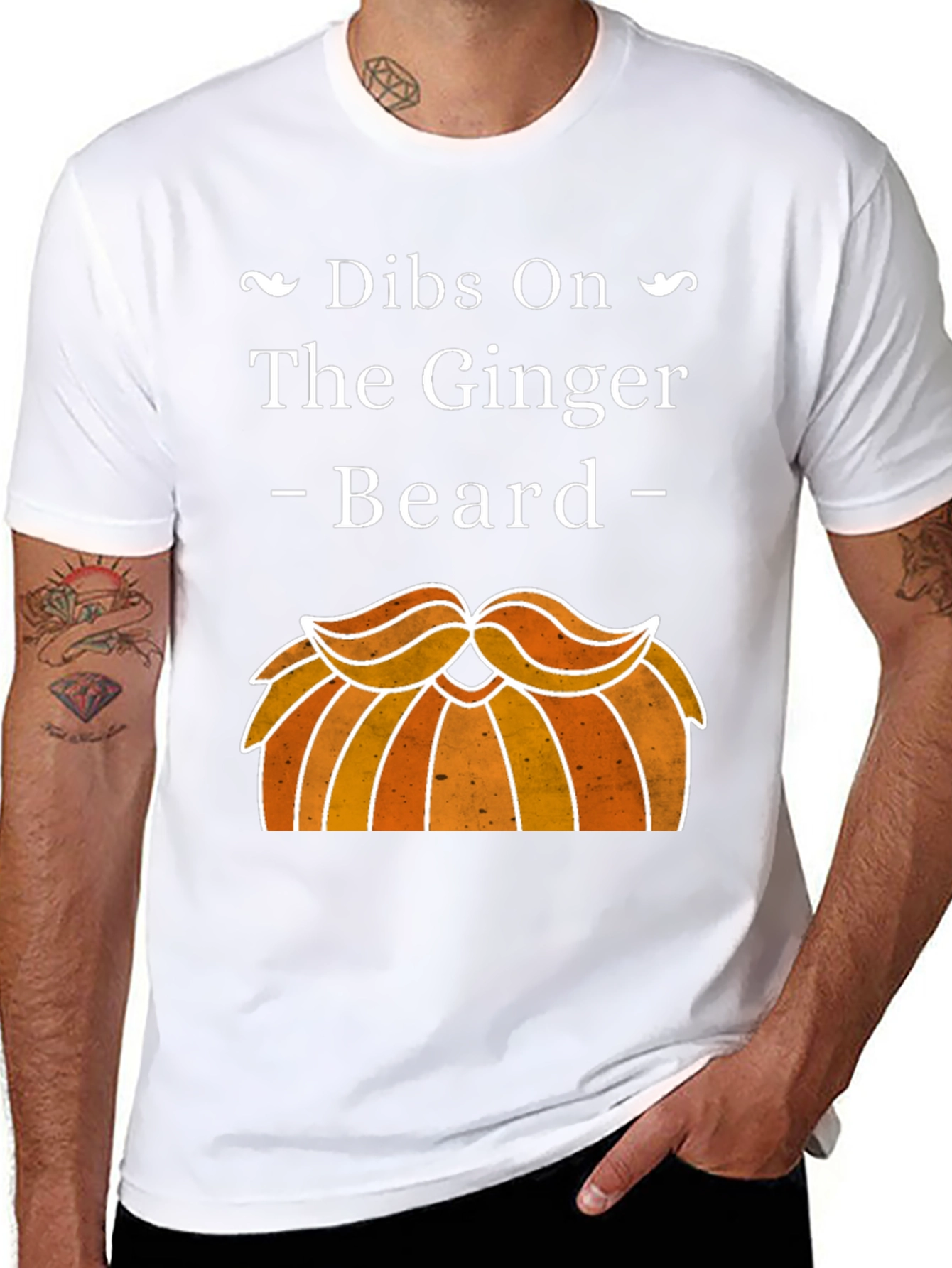 Dibs On The Ginger Beard Graphic T-Shirt