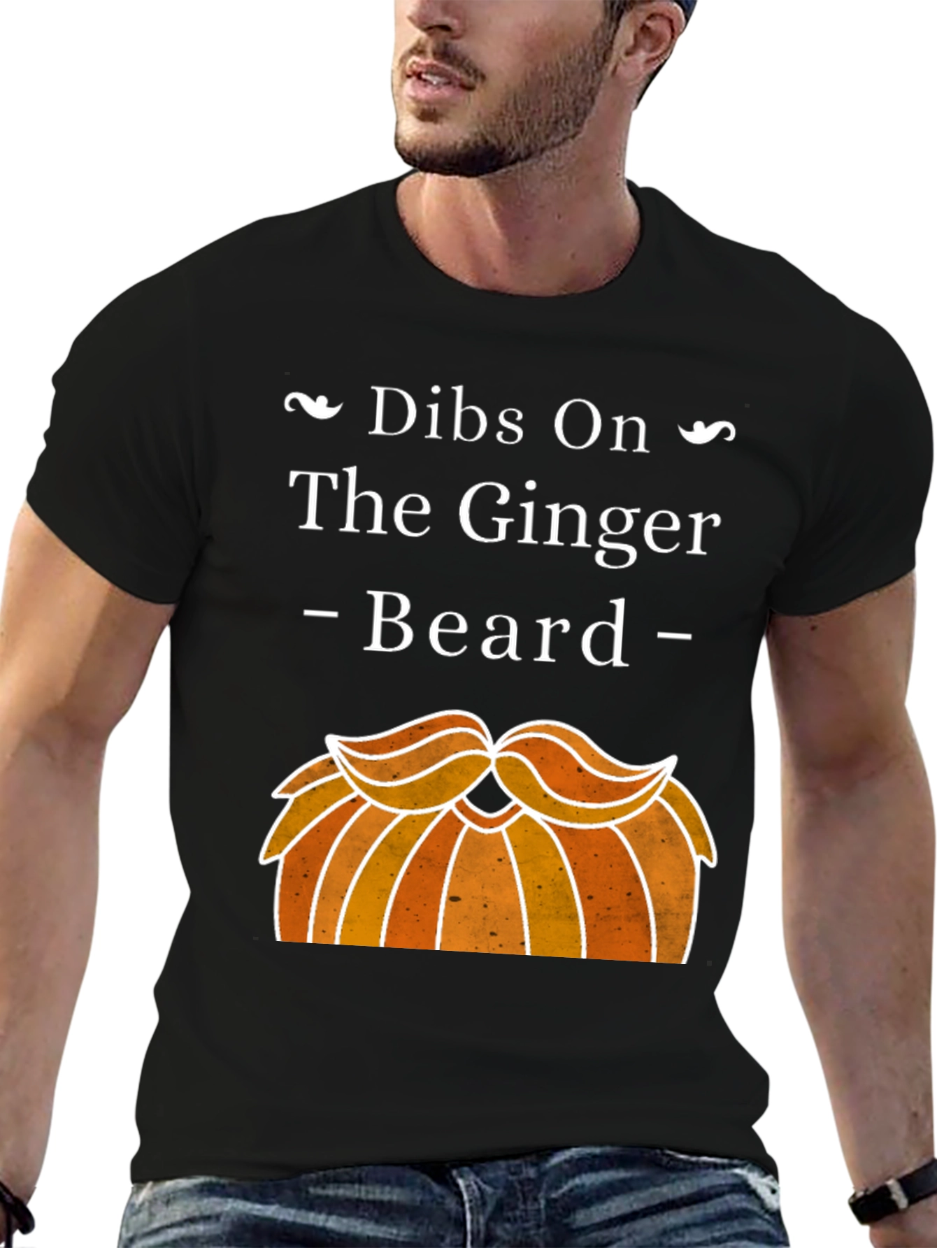 Dibs On The Ginger Beard Graphic T-Shirt