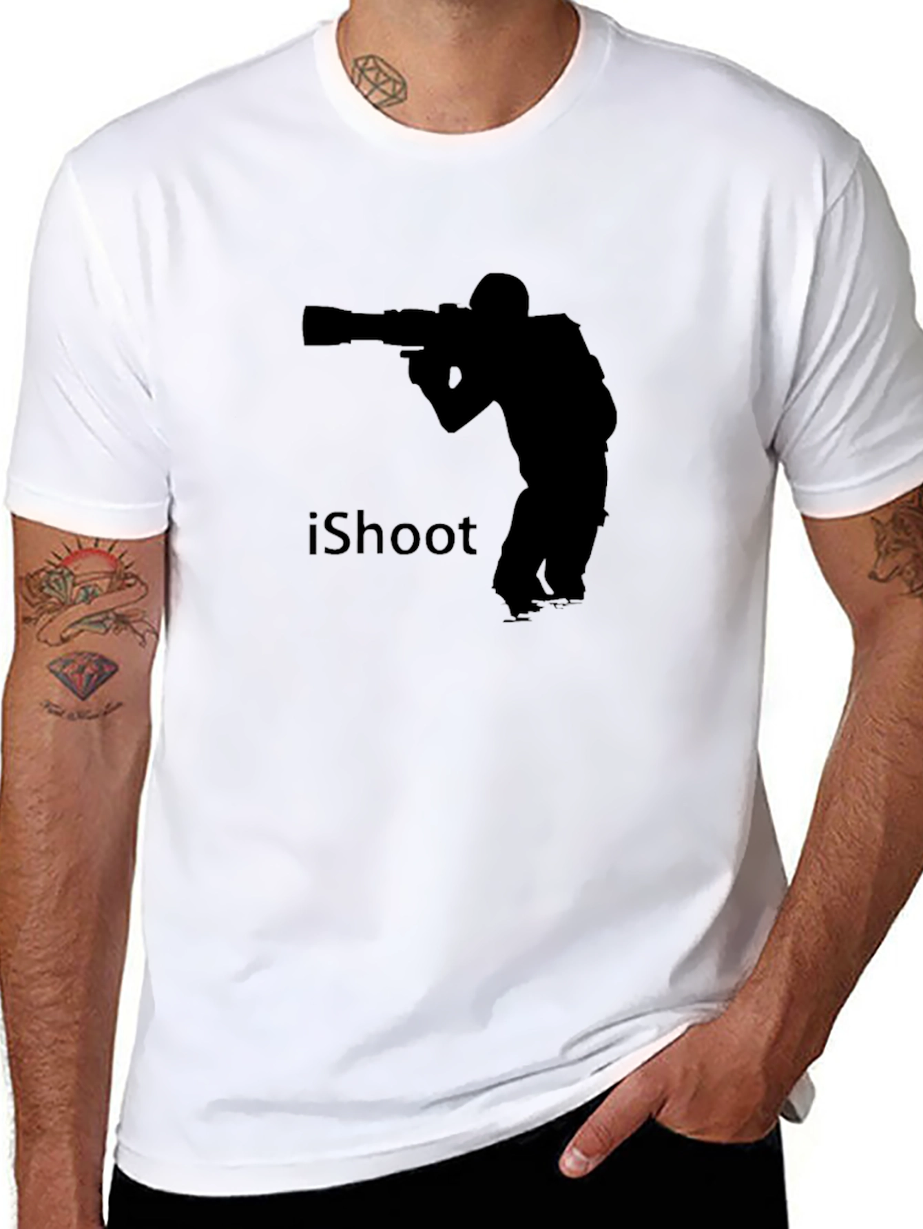 iShoot Photographer Graphic T-Shirt