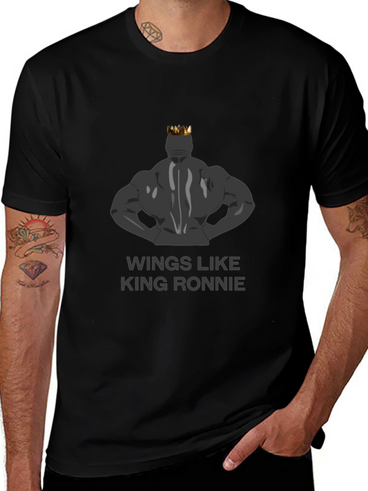 Wings Like King Ronnie Graphic Tee