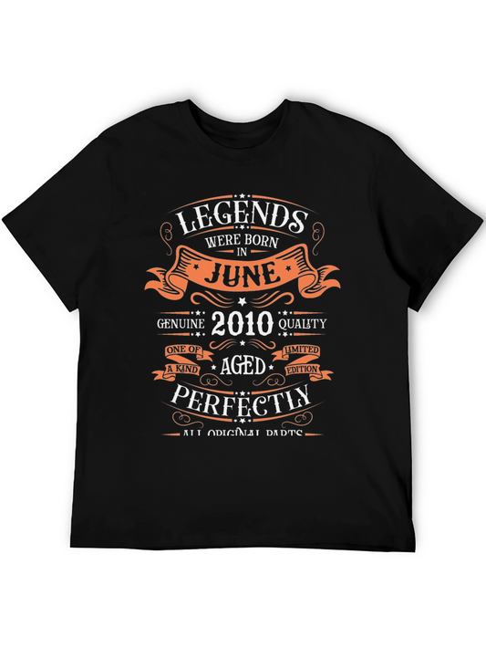 Legends Born in June 2010 T-Shirt