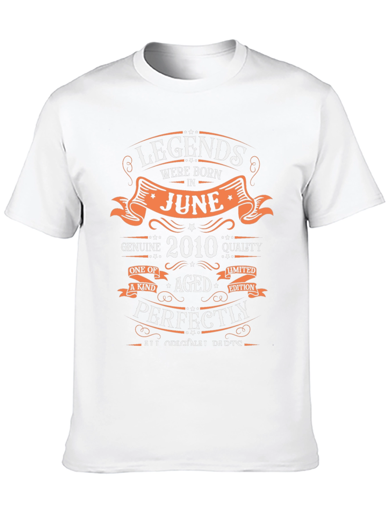 Legends Born in June 2010 T-Shirt
