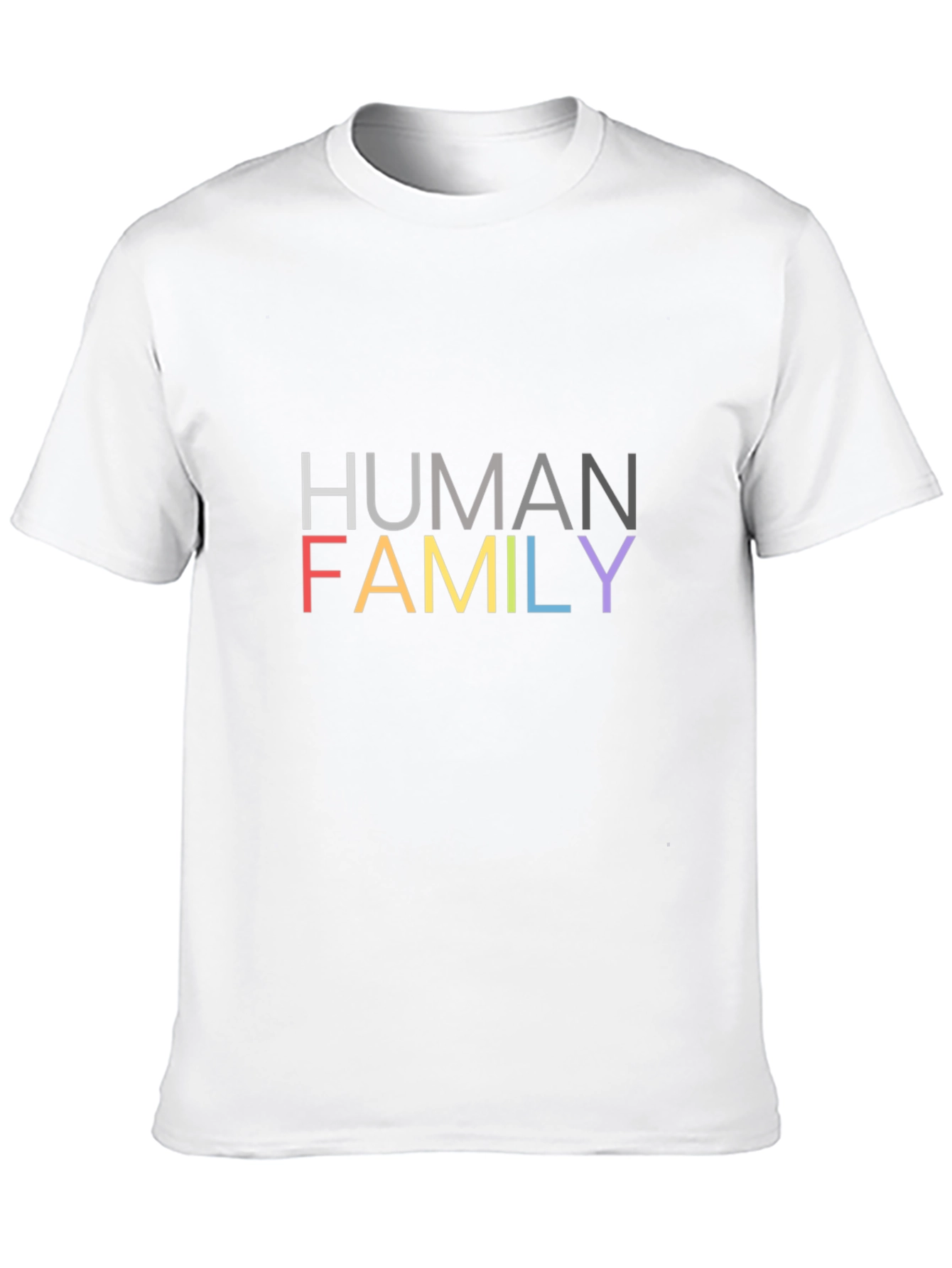 Human Family Pride T-Shirt - Black