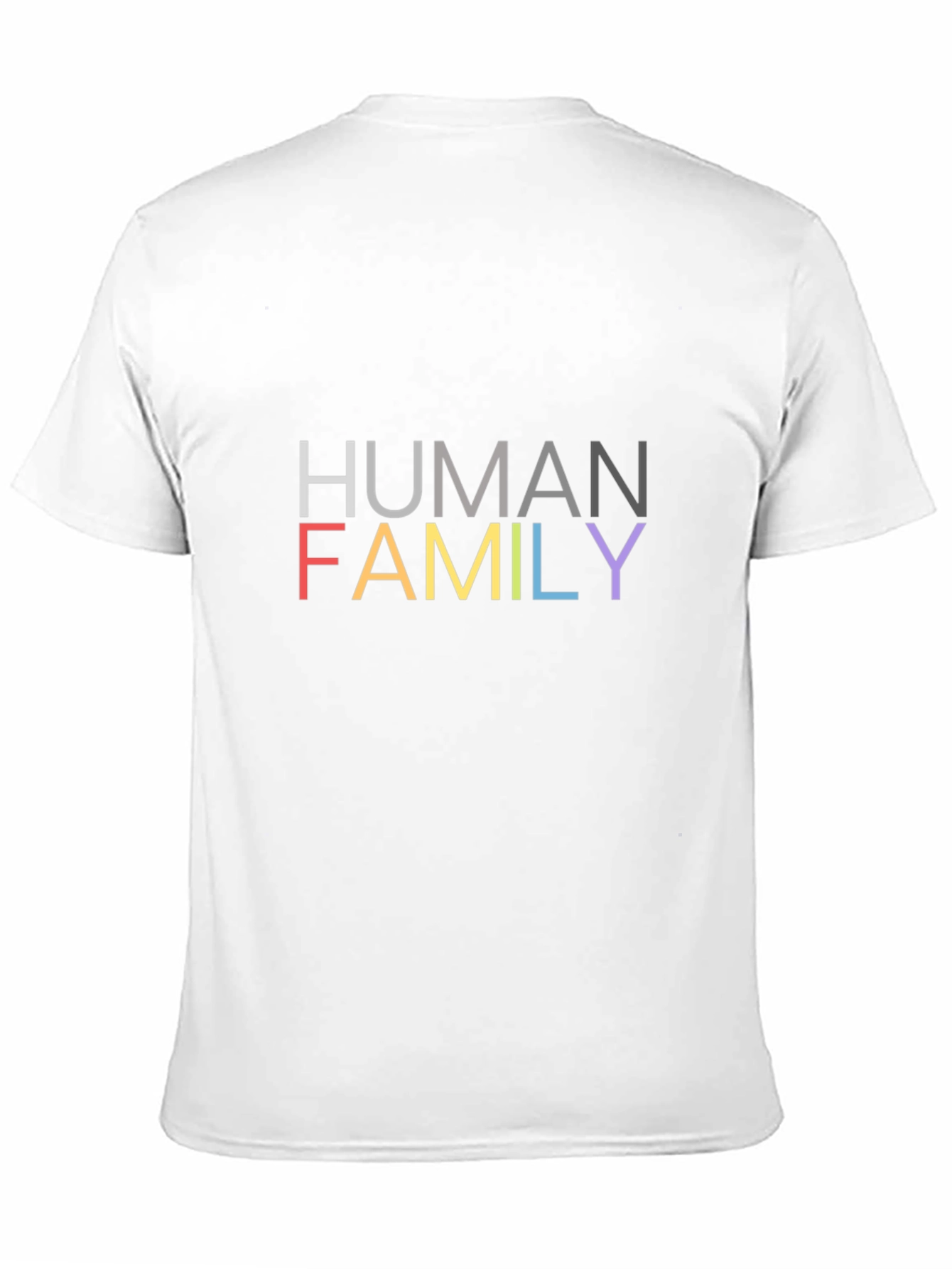 Human Family Pride T-Shirt - Black