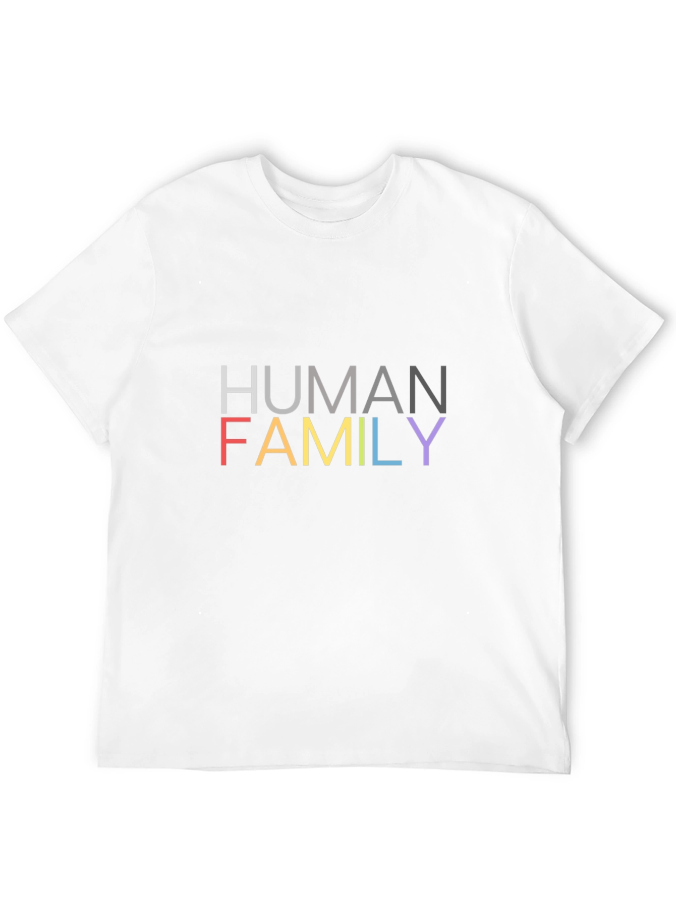 Human Family Pride T-Shirt - Black