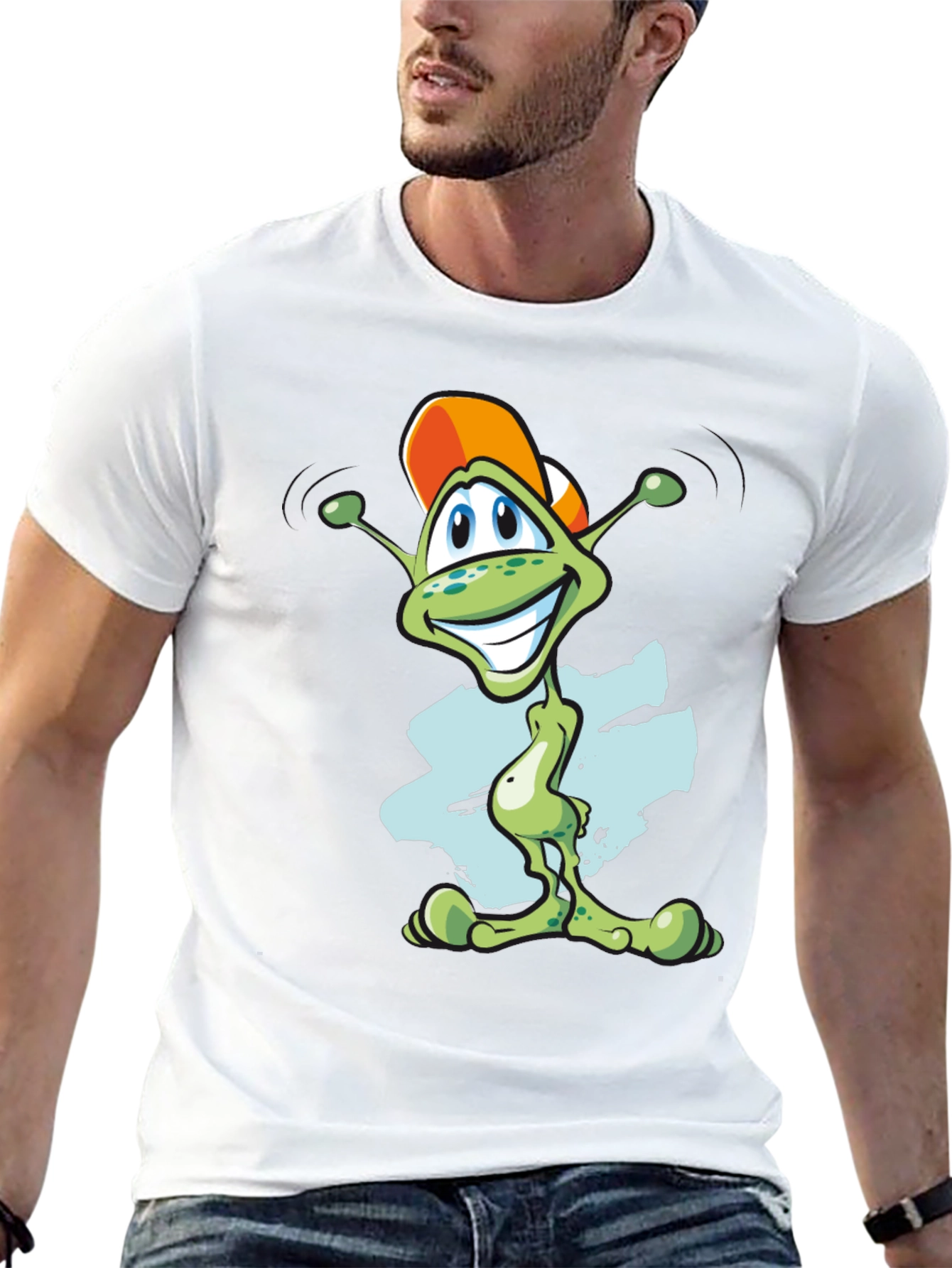 Cartoon Character Graphic Tee