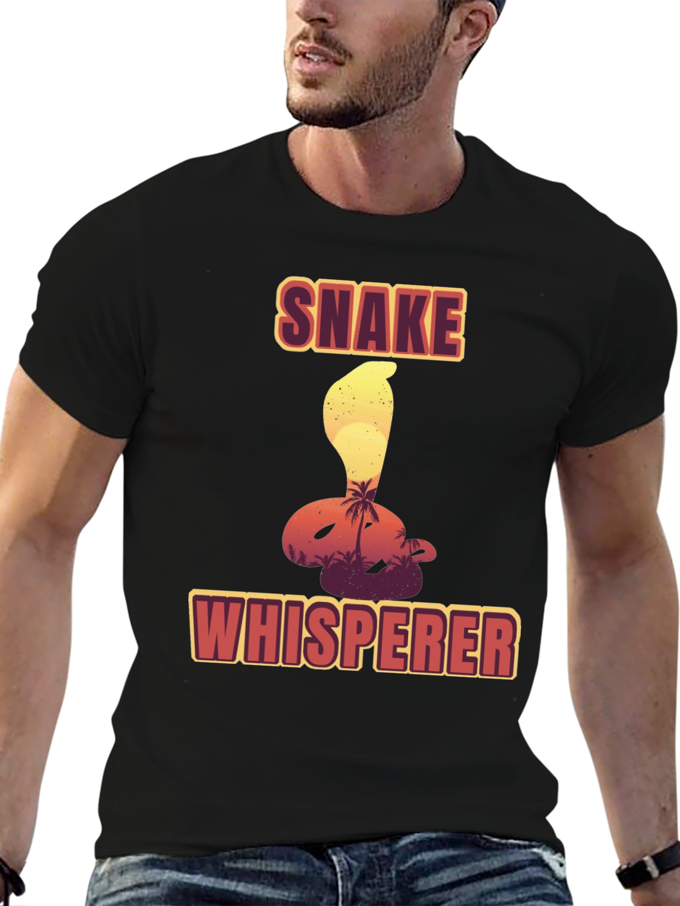 Snake Whisperer Graphic Tee - Cobra Design