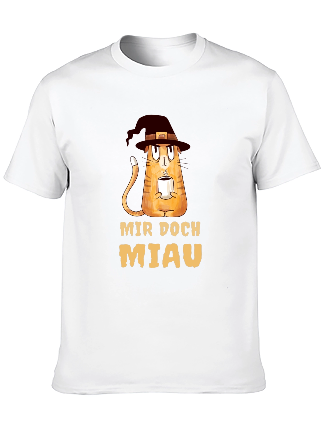 Mir Doch Miau Cat Witch T-Shirt