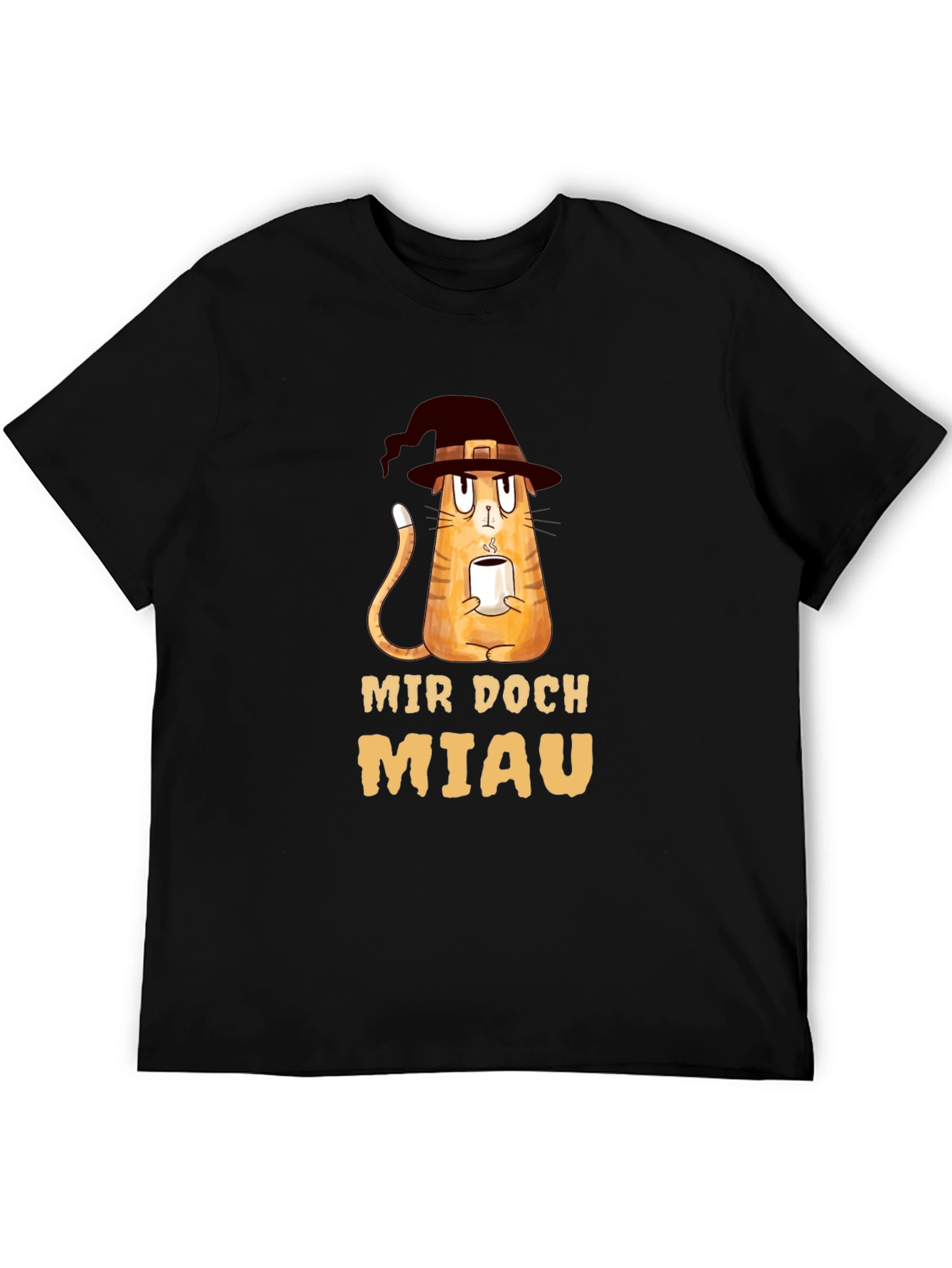 Mir Doch Miau Cat Witch T-Shirt