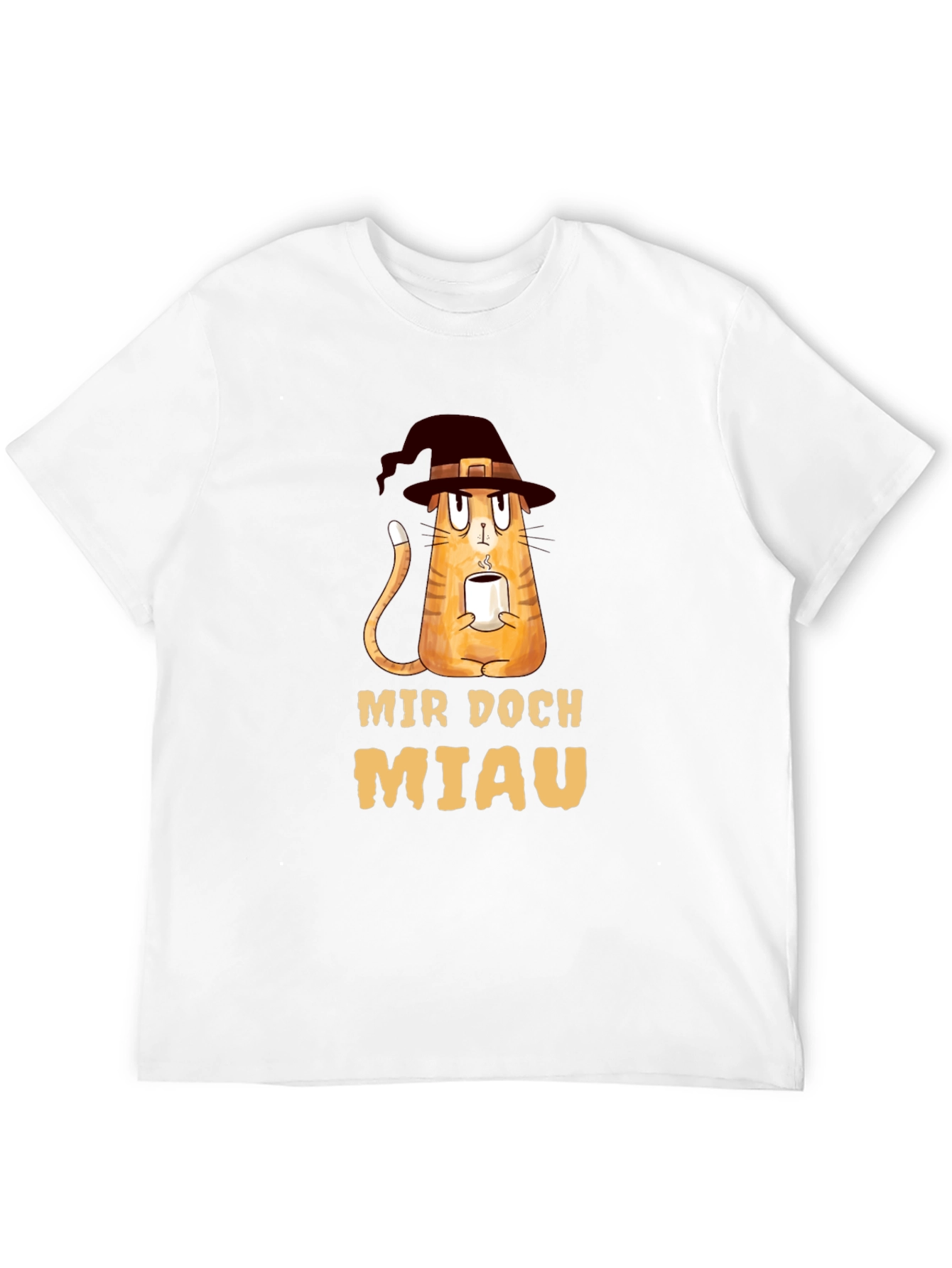 Mir Doch Miau Cat Witch T-Shirt