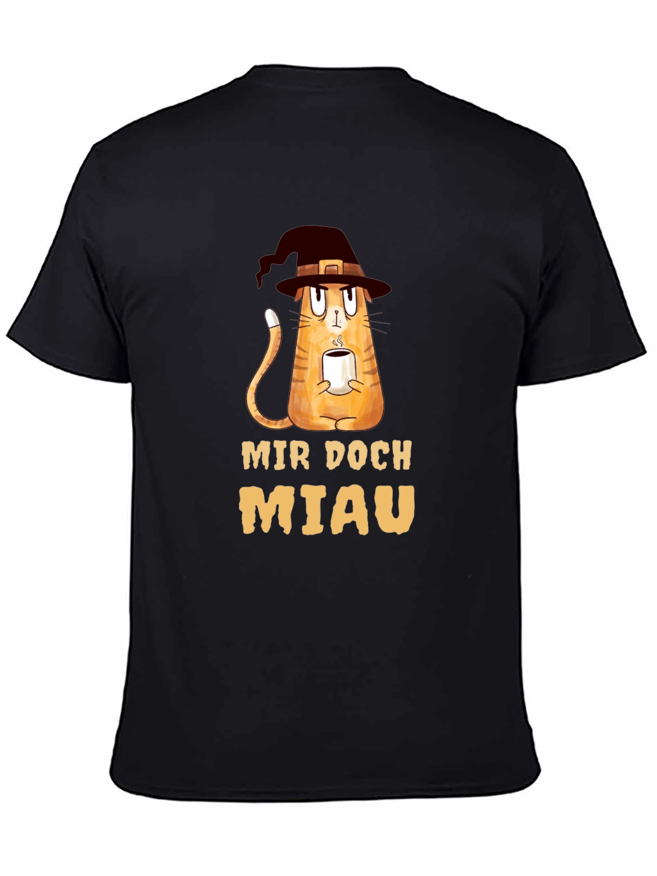 Mir Doch Miau Cat Witch T-Shirt